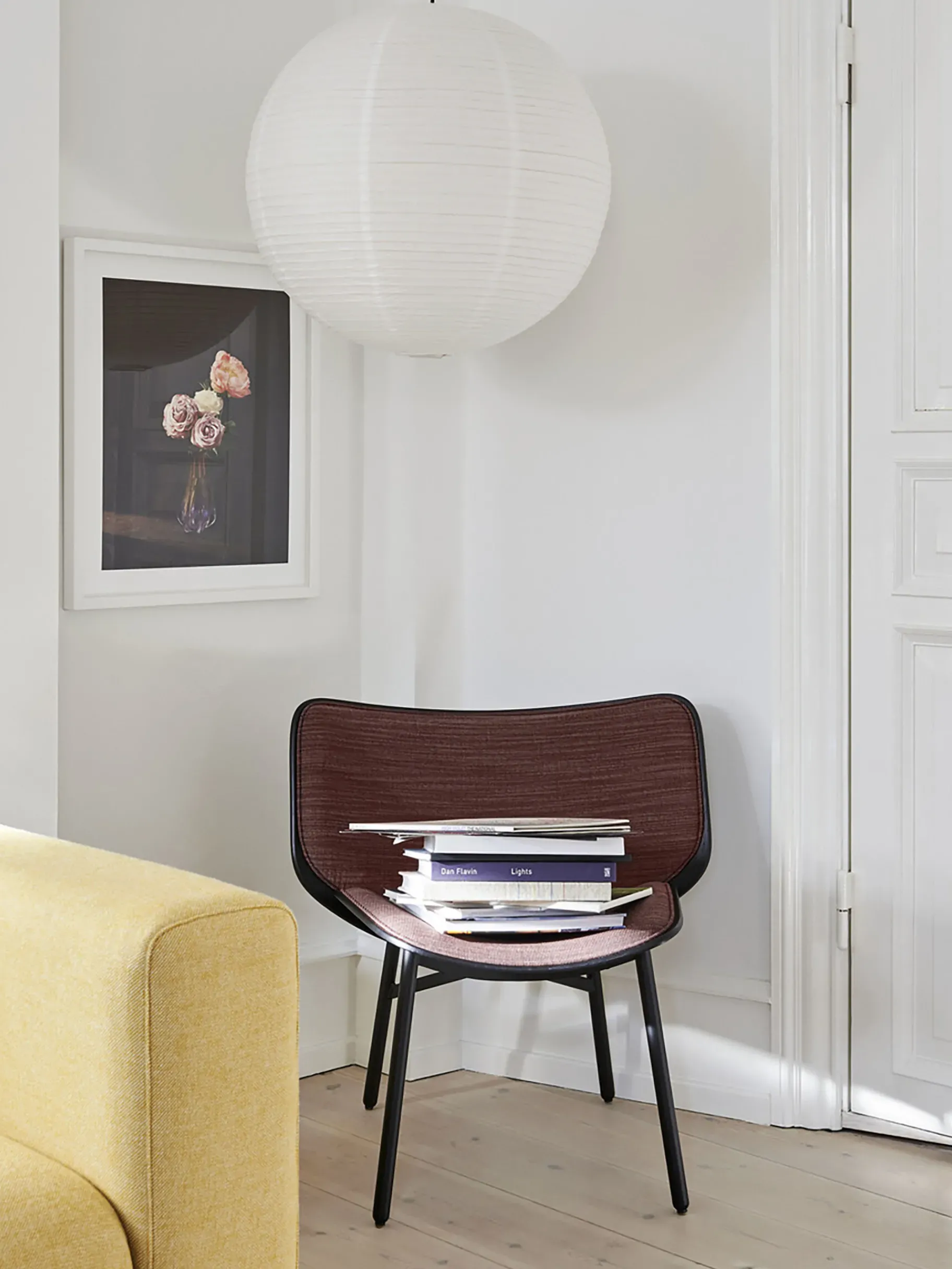 BENSIMON Suspensions<Abat-jour papier de riz shade d80cm - hay BLANC