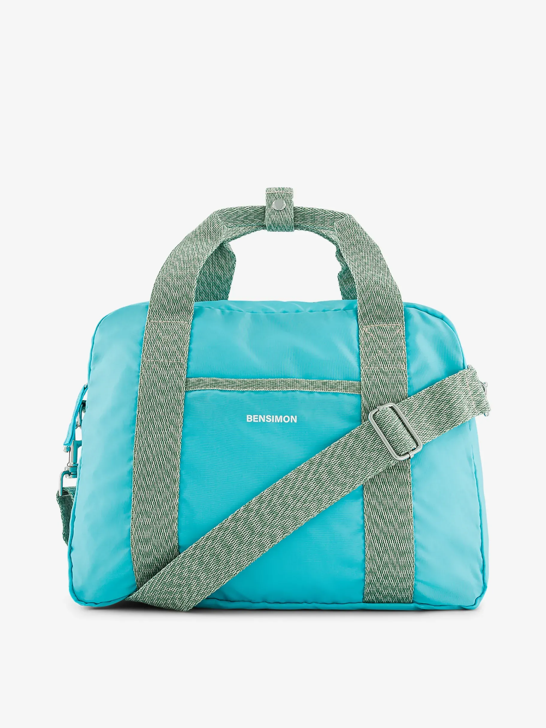 BENSIMON Color Line|Sacs Porté Épaule<All day bag TURQUOISE
