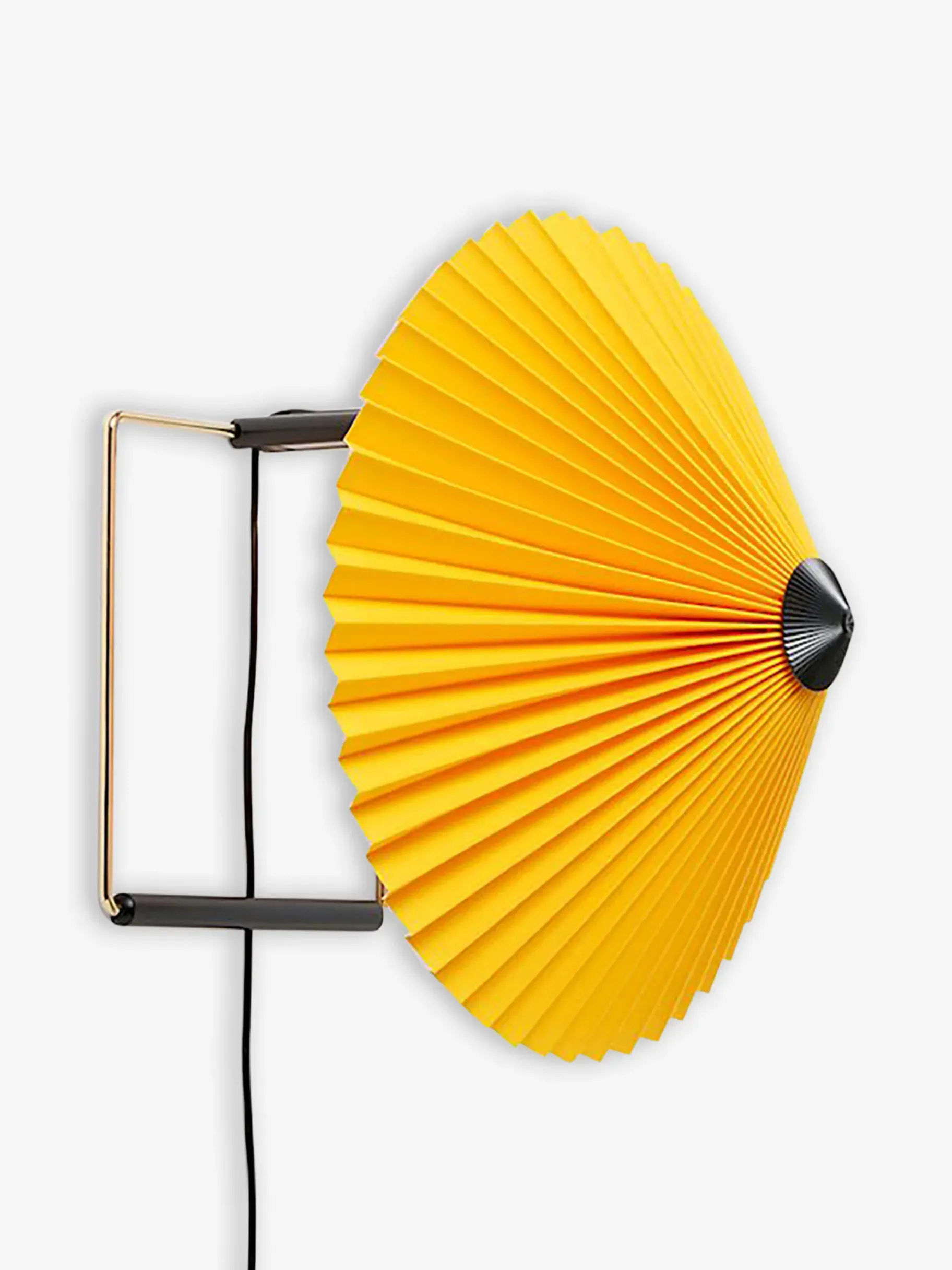 BENSIMON Lampes À Poser<Applique murale matin xs coton plisse jaune - hay #ffffff
