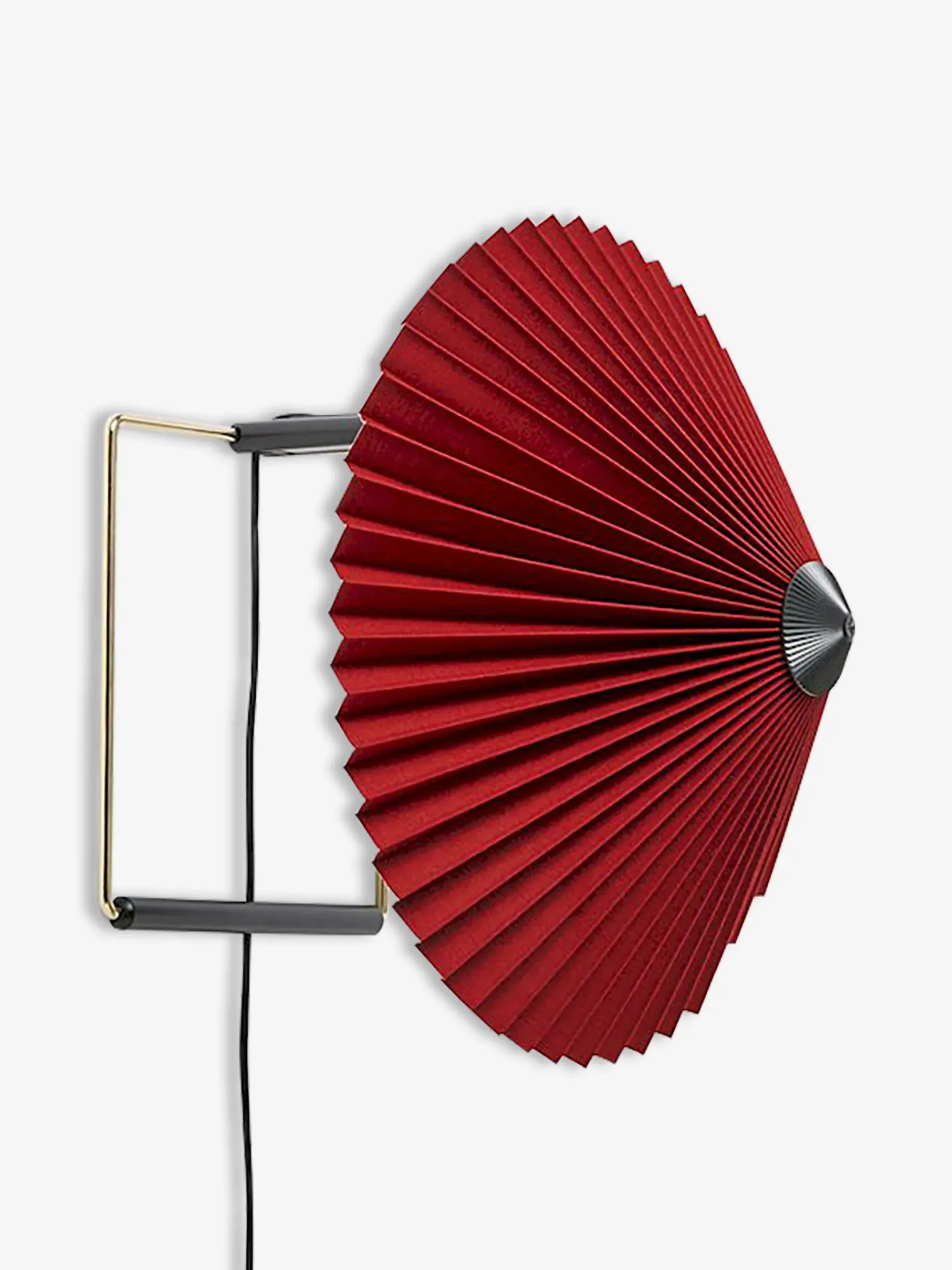 BENSIMON Lampes À Poser<Applique murale matin xs coton plisse - hay ROUGE