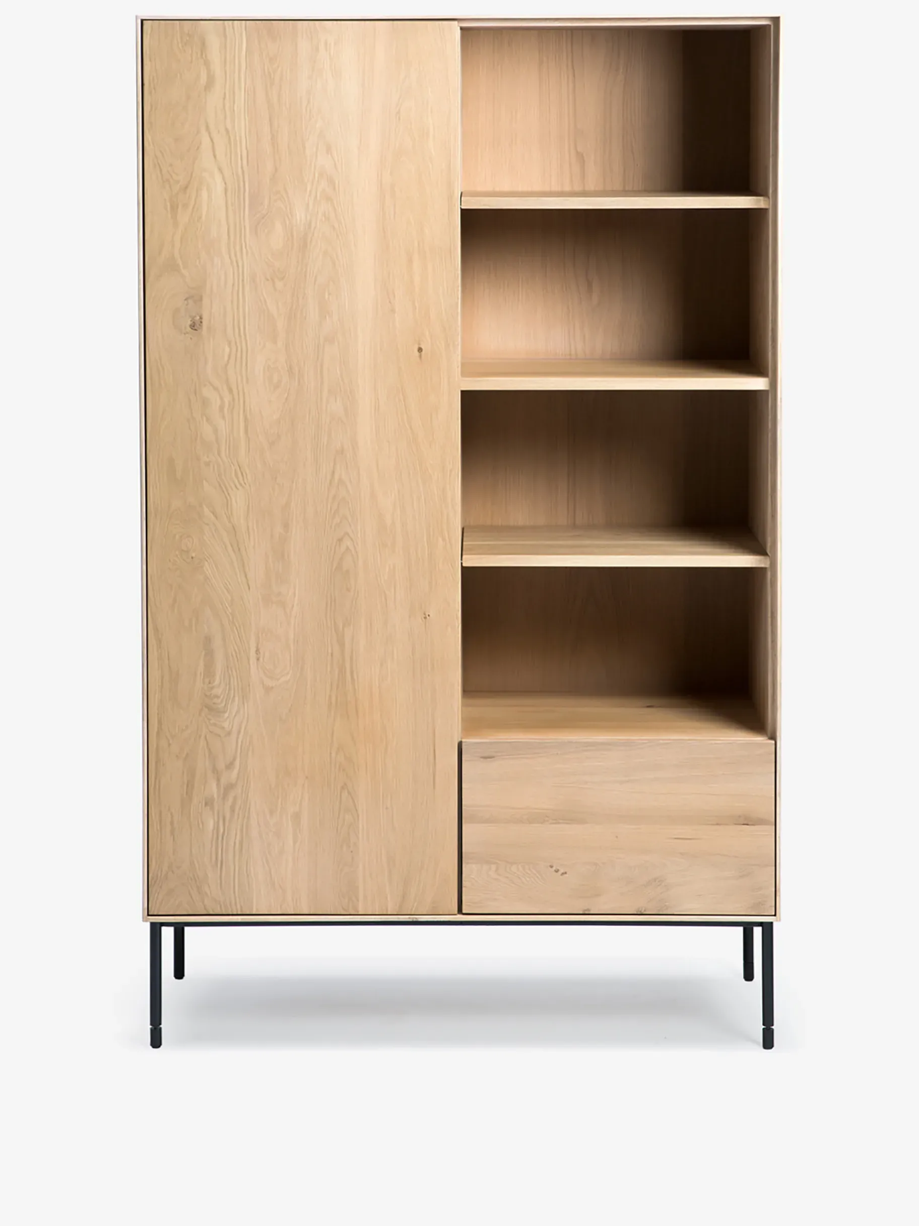 BENSIMON Rangement<Armoire bird 1 porte 1 tiroir chene massif - ethnicraft #ffffff