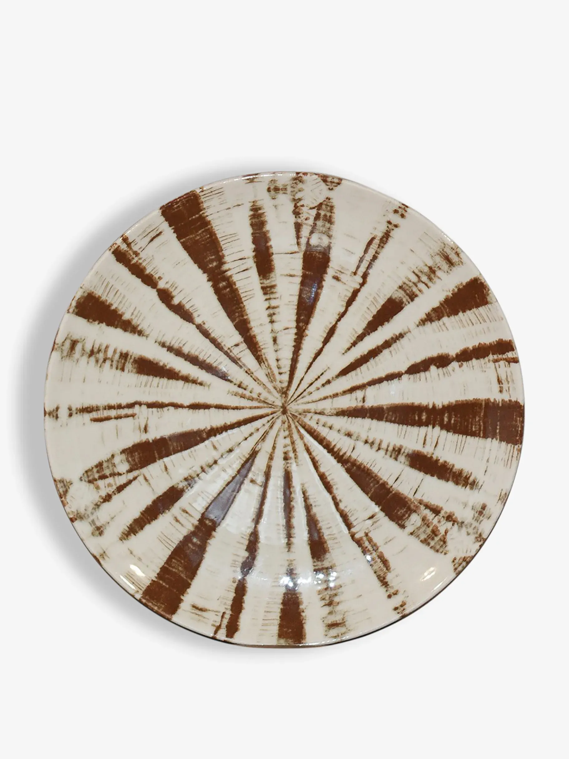 BENSIMON Assiettes<Assiette a dessert stripe brown s - jacq... MARRON