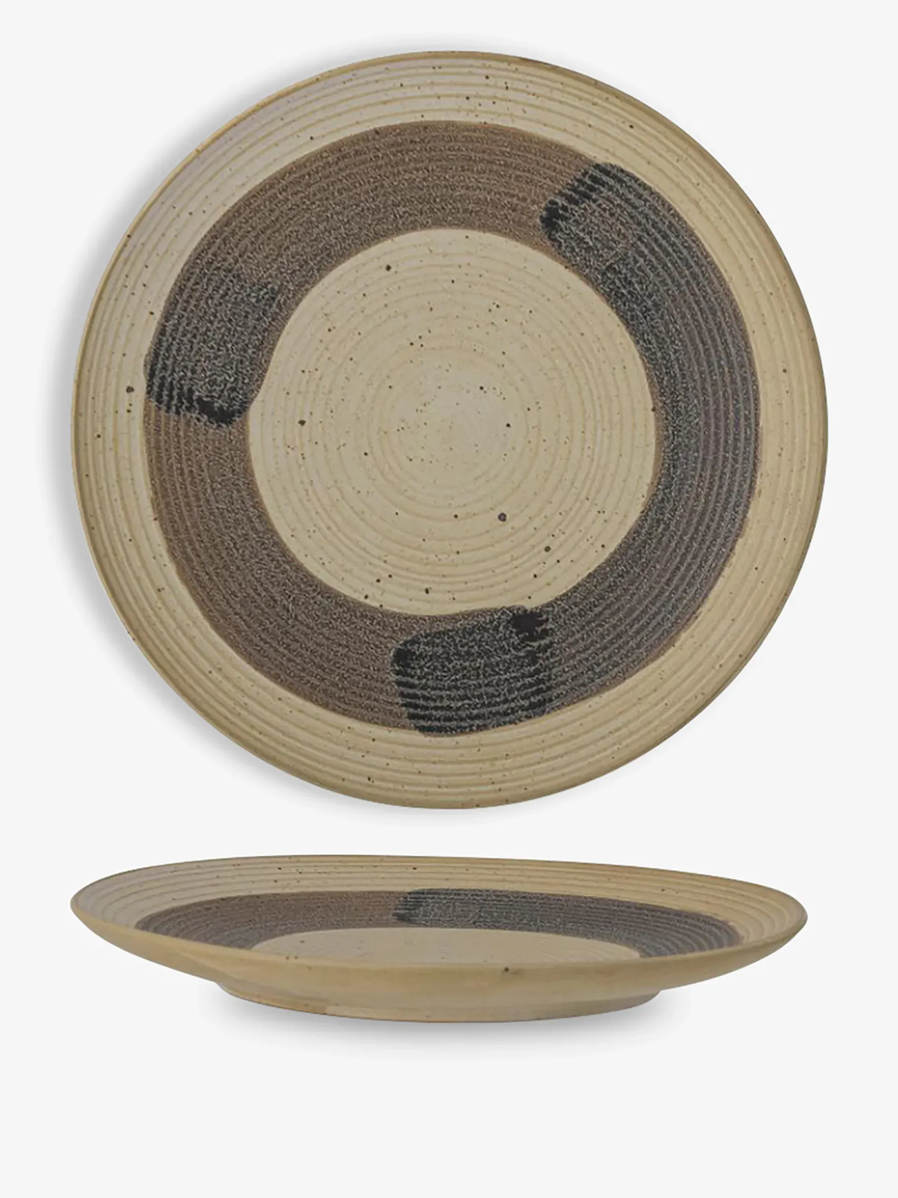 BENSIMON Assiettes<Assiette solange gres - blooming... NATUREL