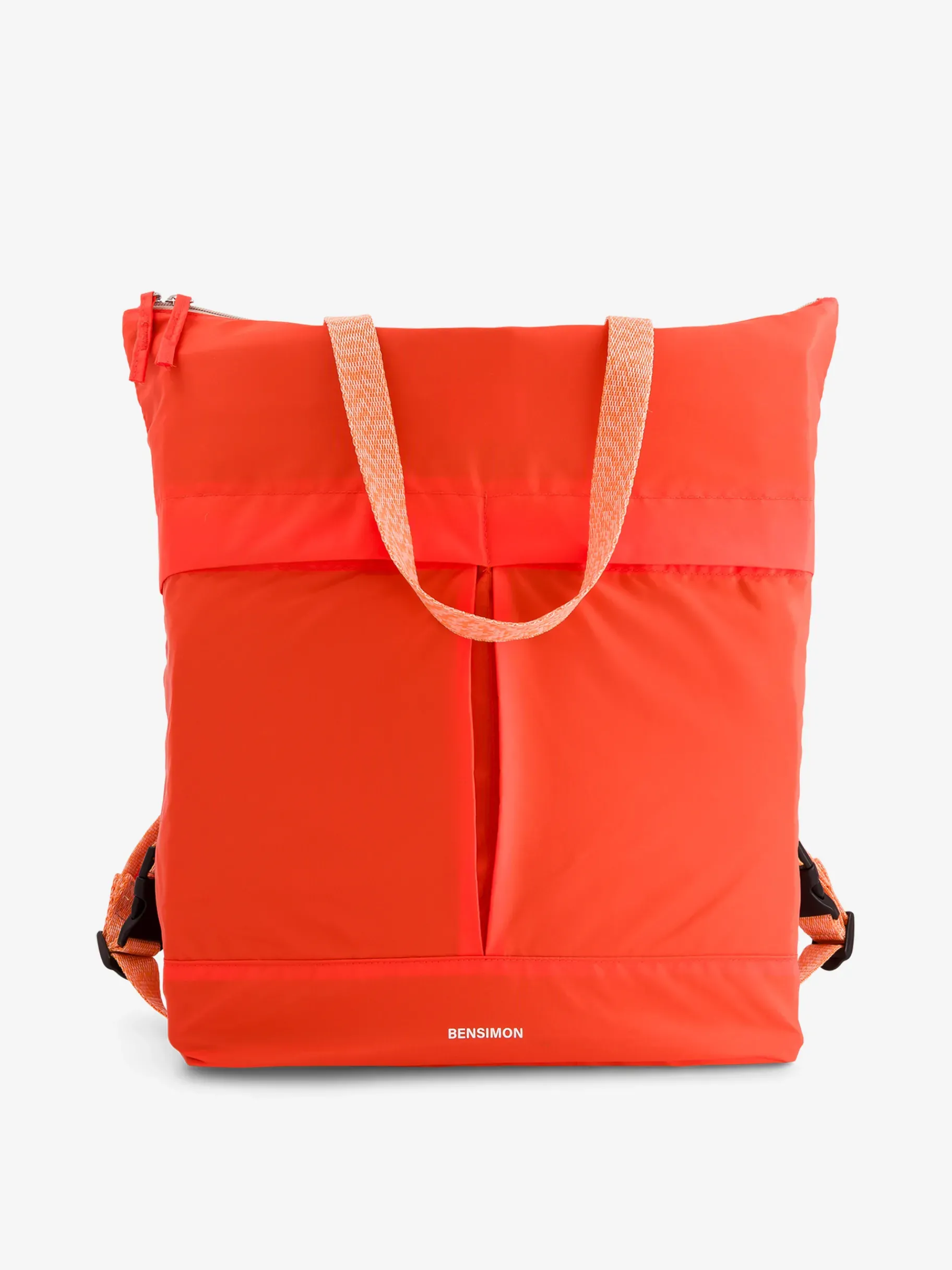 BENSIMON Sacs À Dos<Back pack l ORANGE VIF