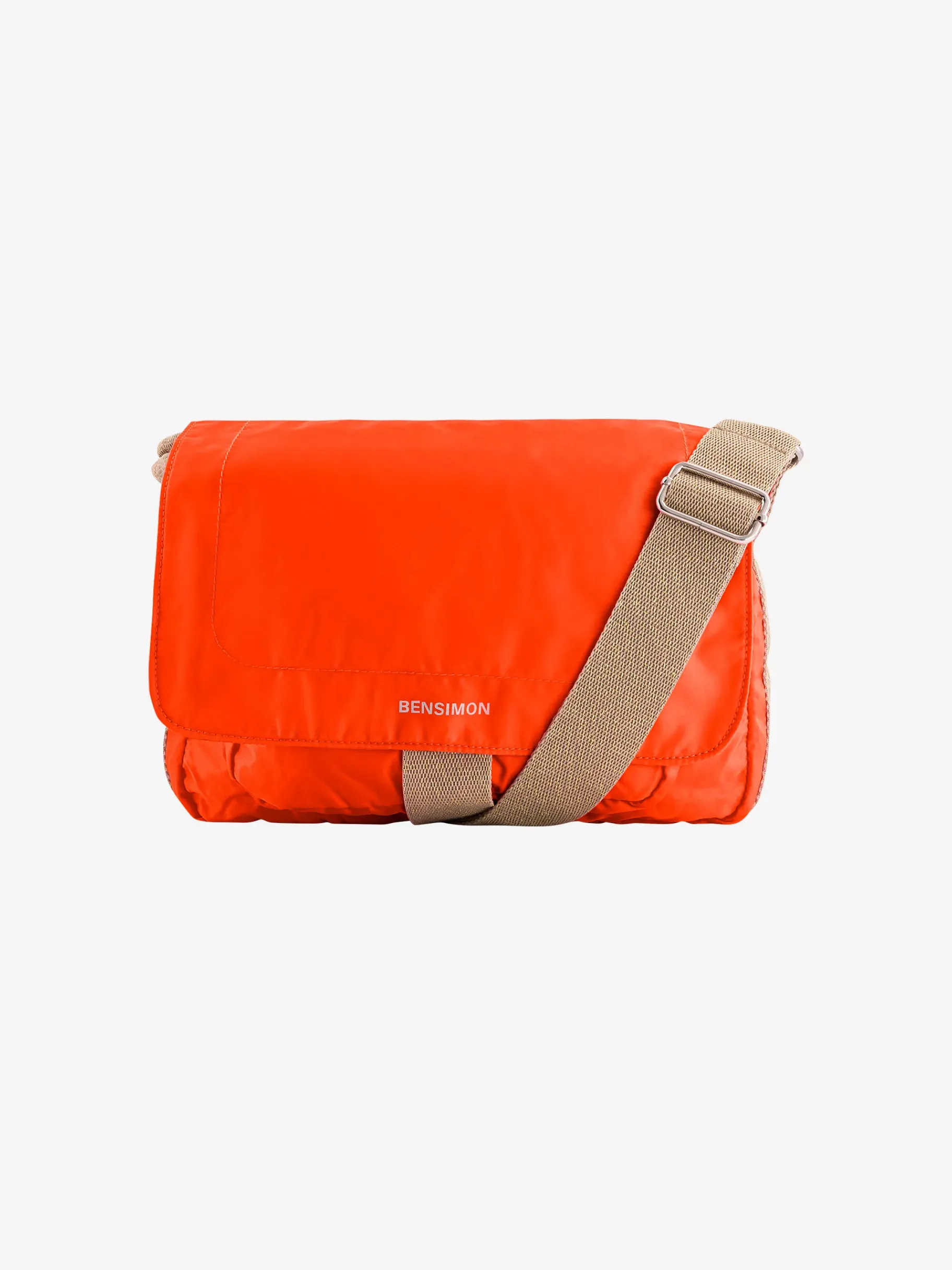 BENSIMON Color Line|Sacs Porté Épaule<Besace TANGERINE