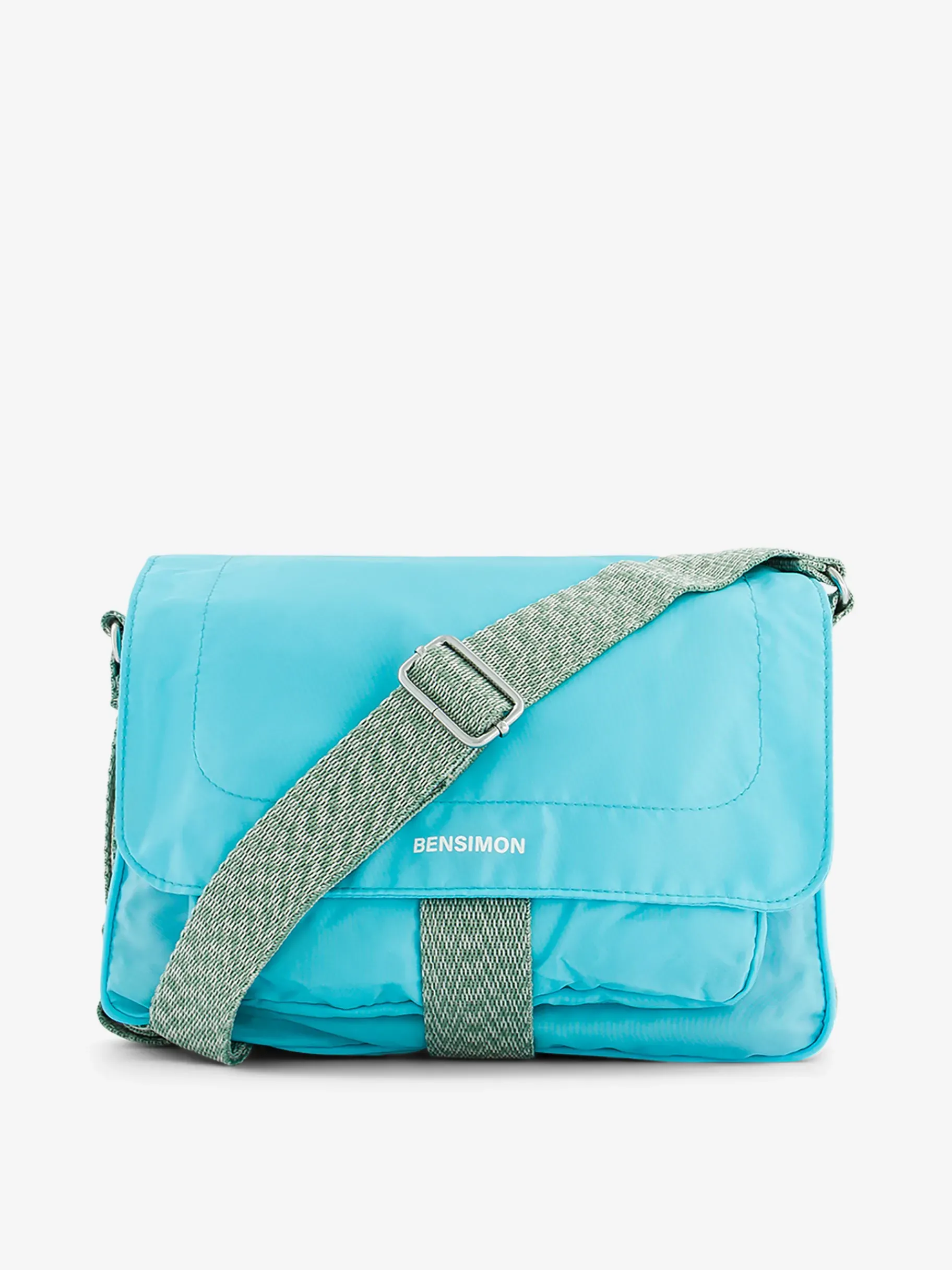 BENSIMON Color Line<Besace TURQUOISE