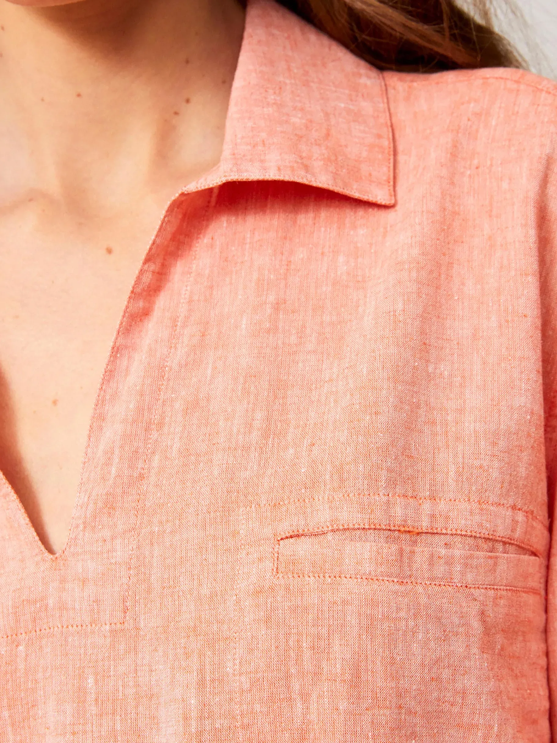 BENSIMON Tops & Chemises<Blouse helie PAPRIKA