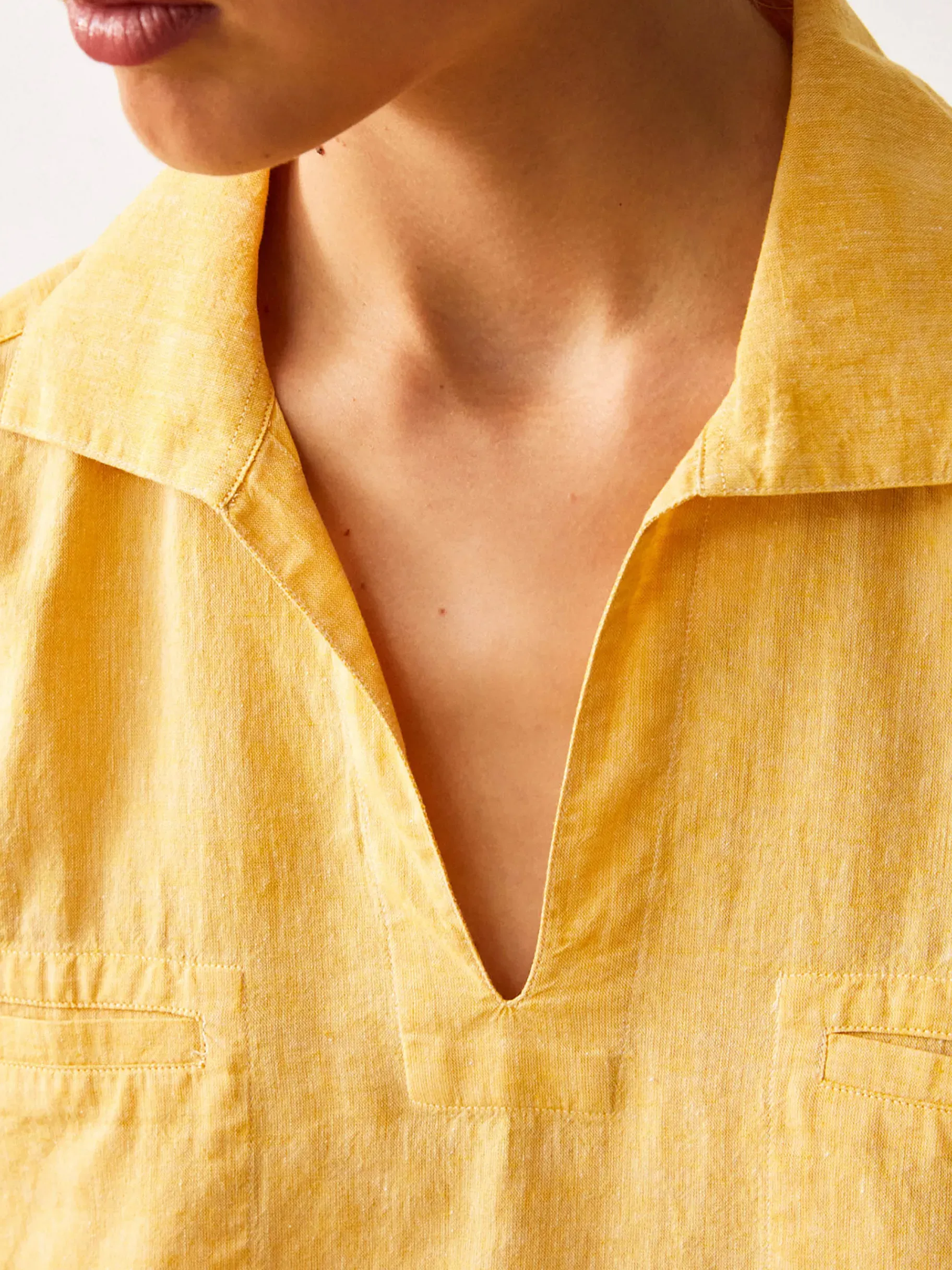 BENSIMON Tops & Chemises<Blouse helie JAUNE