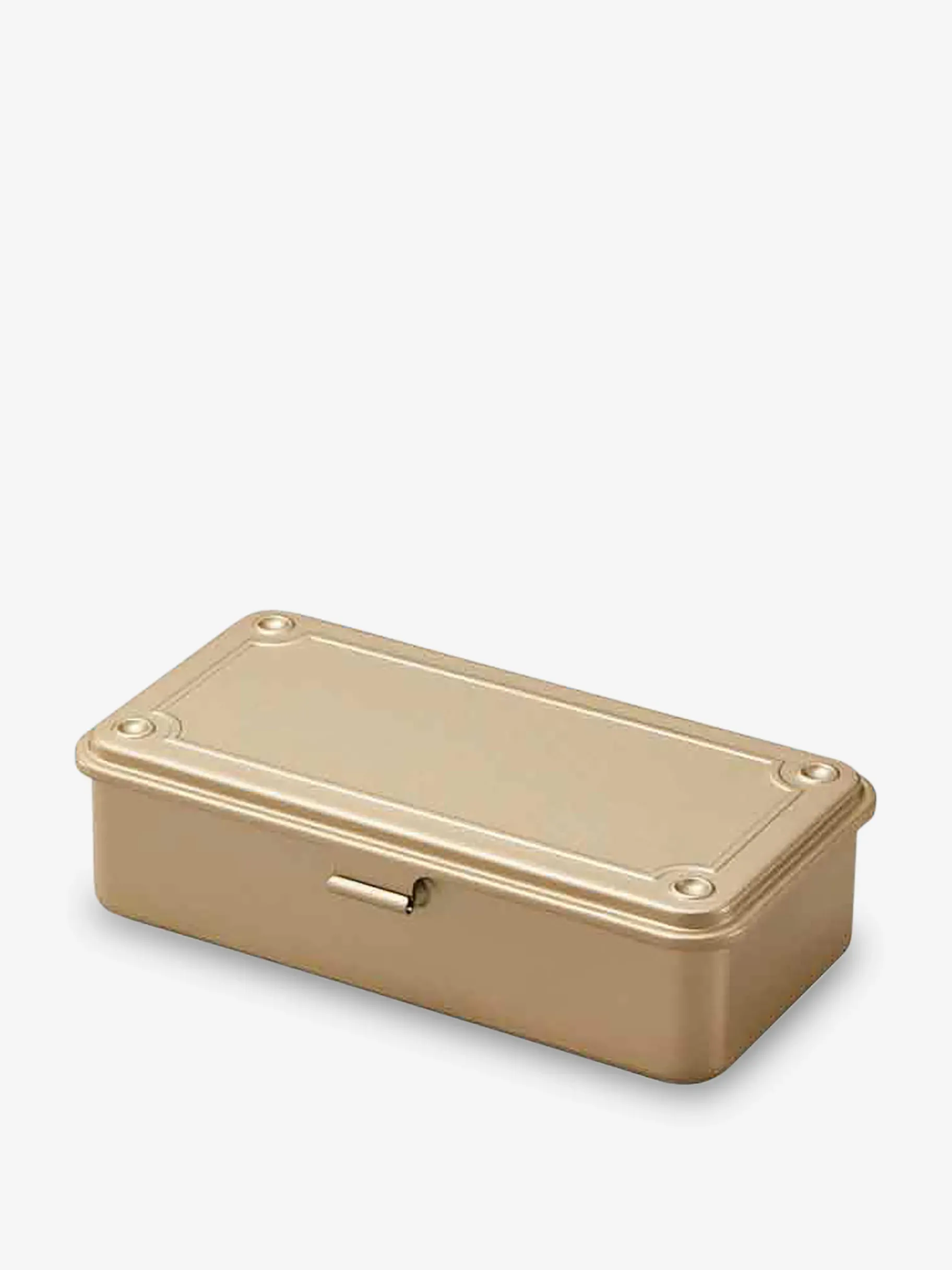 BENSIMON Paniers Et Caisses|Objets Décoratifs<Boite de rangement japon m metal - robinson toyo GOLD