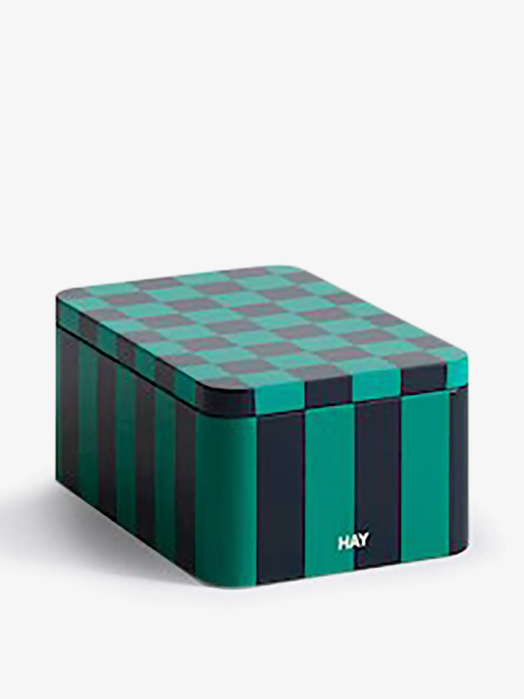 BENSIMON Paniers Et Caisses|Objets Décoratifs<Boite en metal vert et bleu - hay MULTICOLORE
