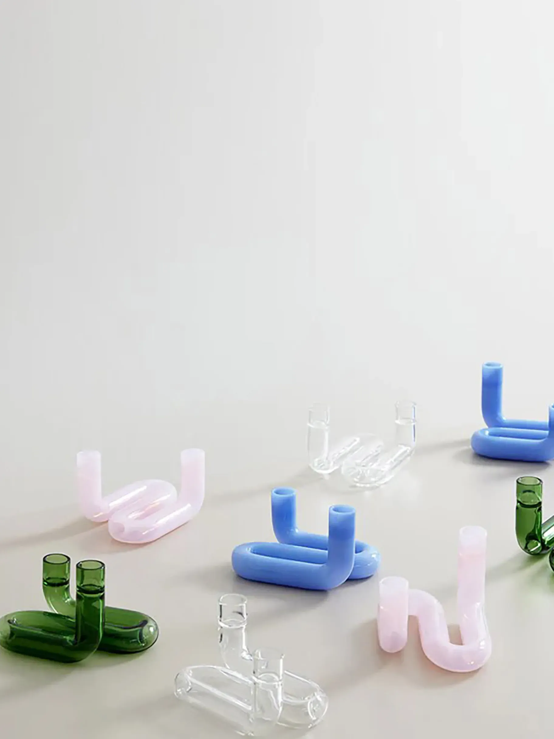 BENSIMON Bougies<Bougeoir wave - studio about BLEU