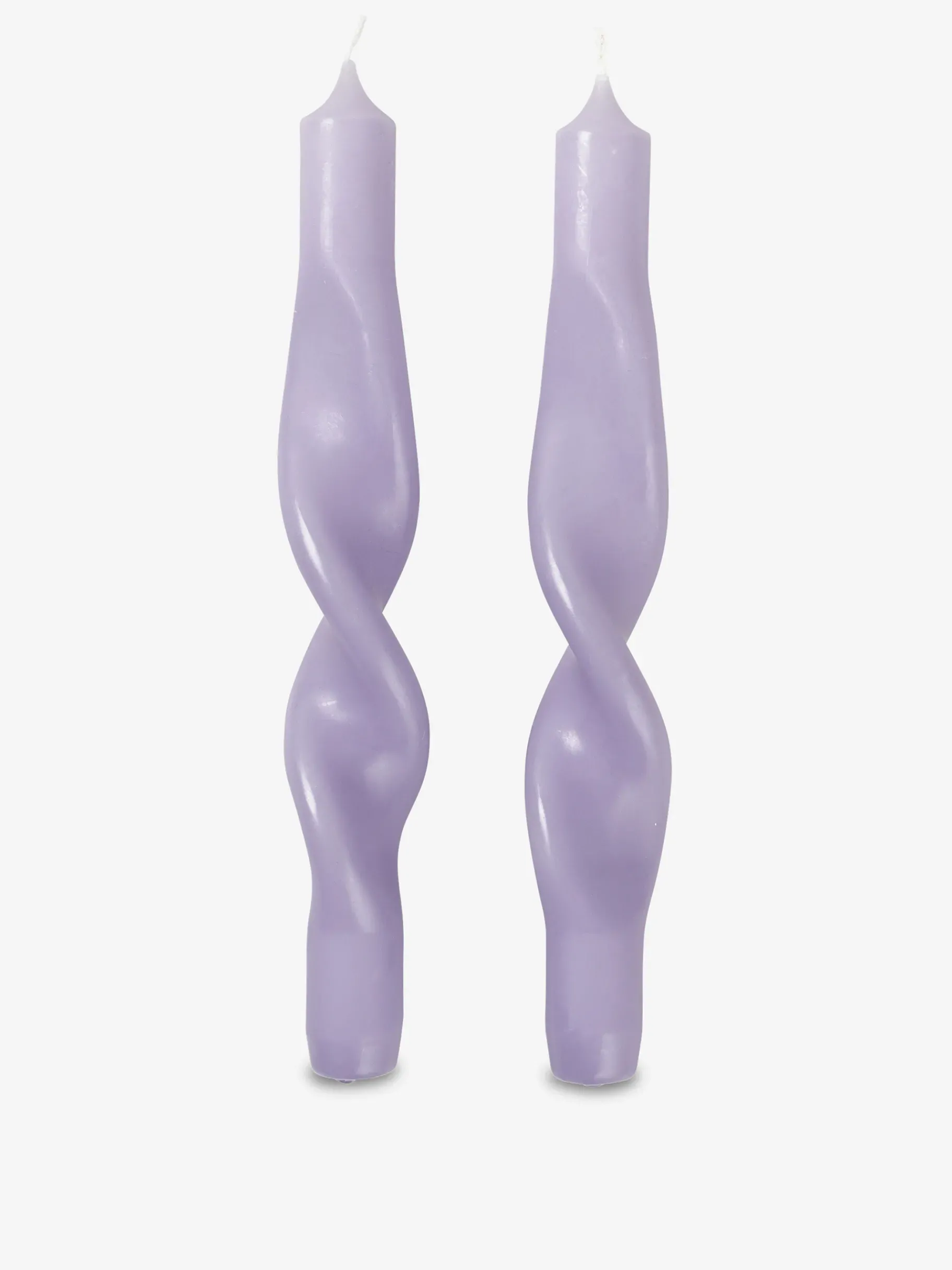 BENSIMON Bougies<2 bougies twist - broste copenhage... LILAS