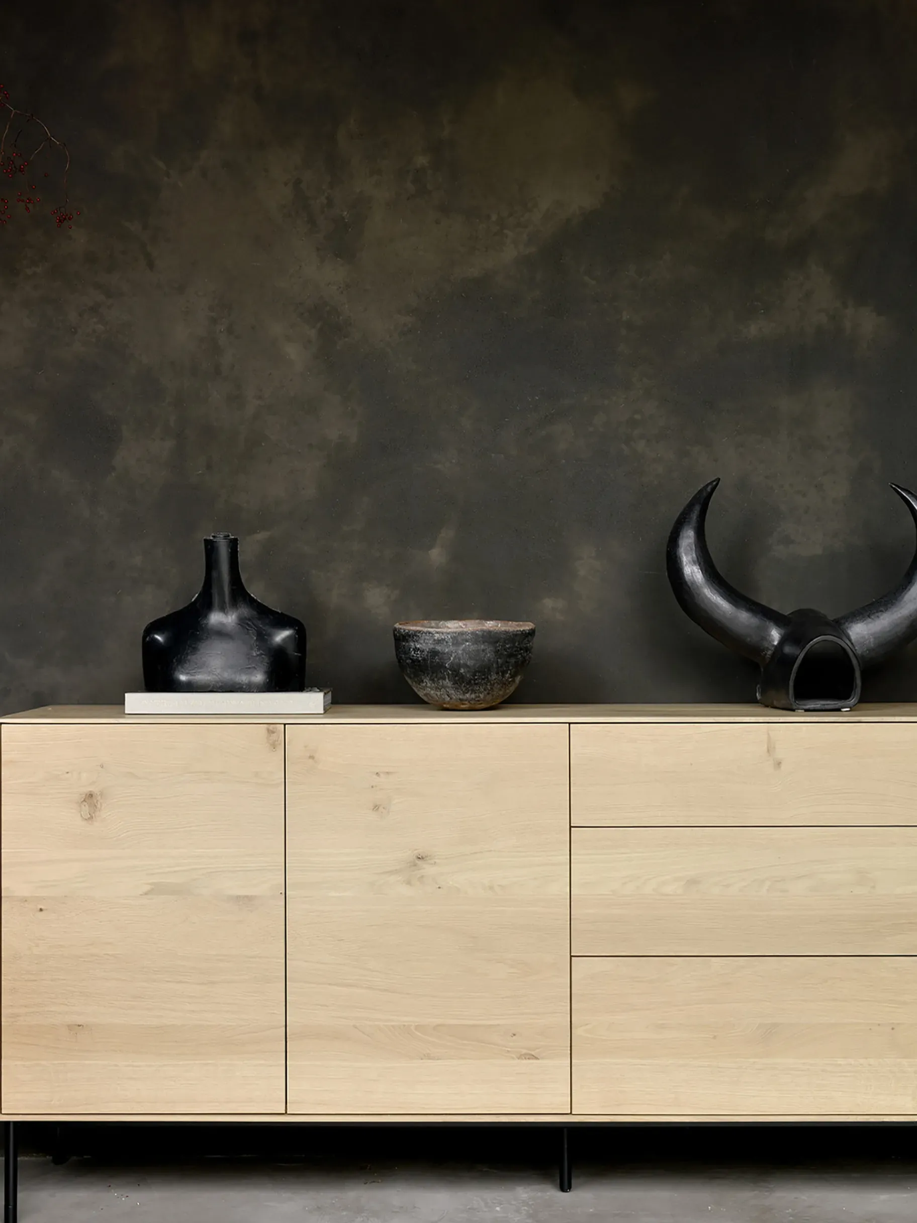 BENSIMON Tables & Consoles<Buffet whitebird chene massif - ethnicraft #ffffff