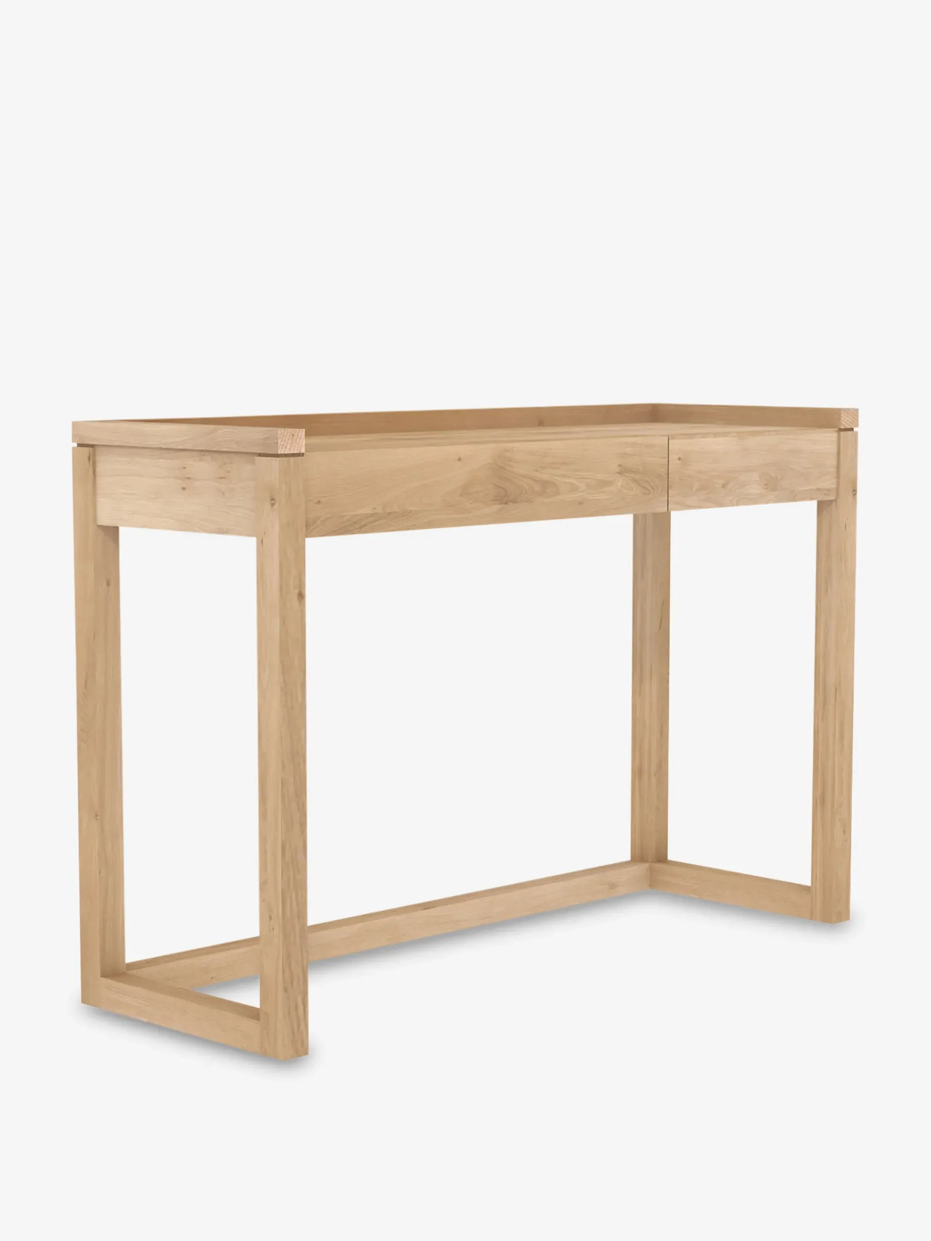 BENSIMON Tables & Consoles<Bureau frame 2 tiroirs chene massif - ethnicraft #ffffff