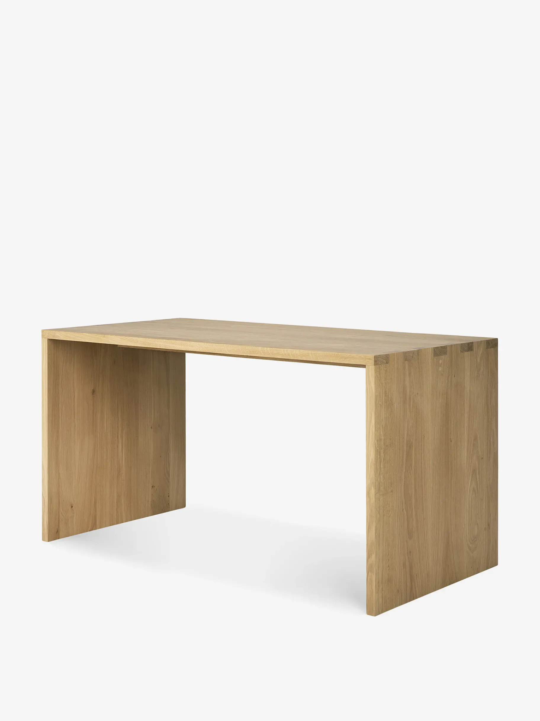 BENSIMON Tables & Consoles<Bureau u desk chene massif - ethnicraft #ffffff