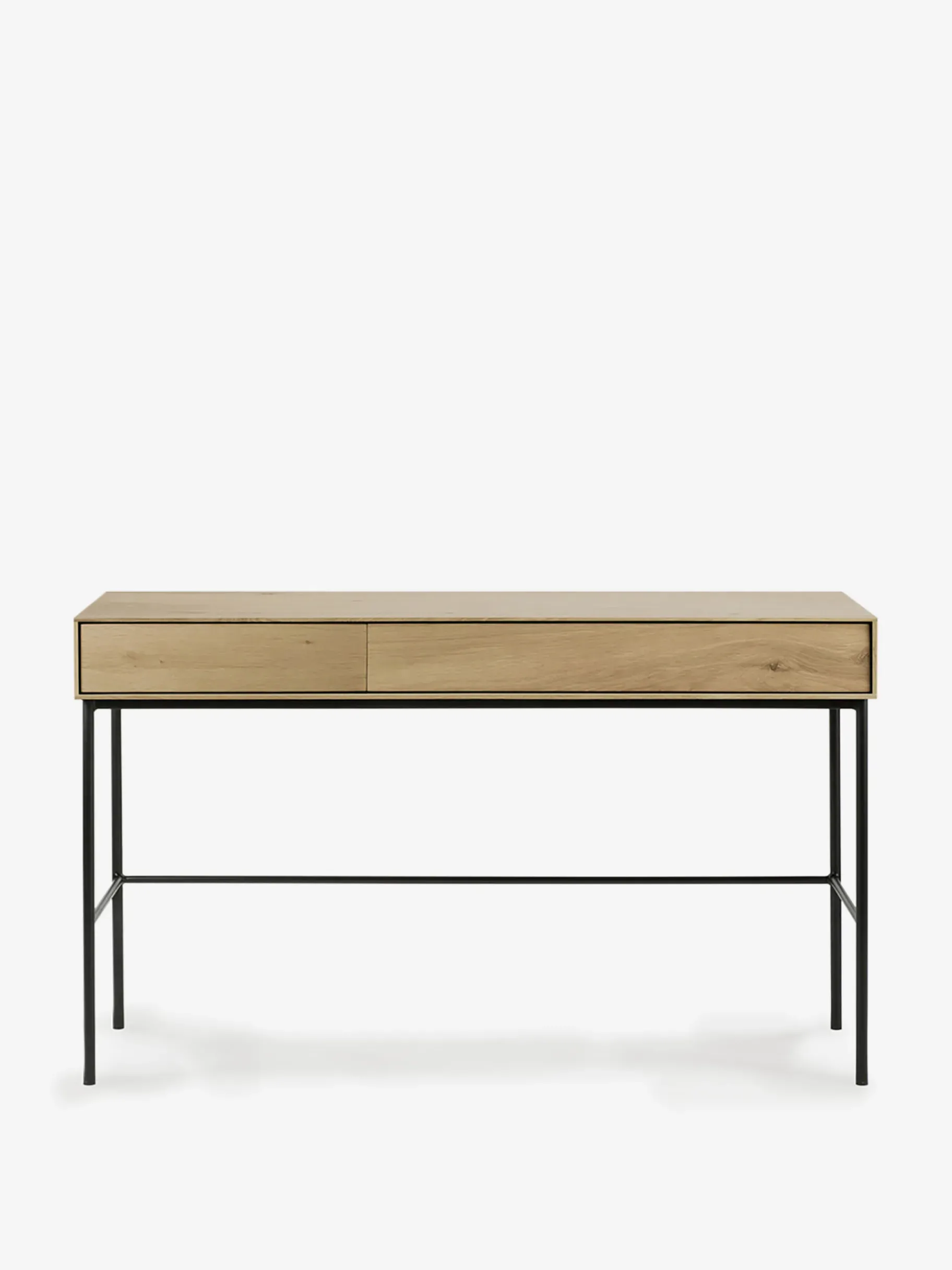 BENSIMON Tables & Consoles<Bureau whitebird 2 tiroirs chene massif - ethnicraft #ffffff
