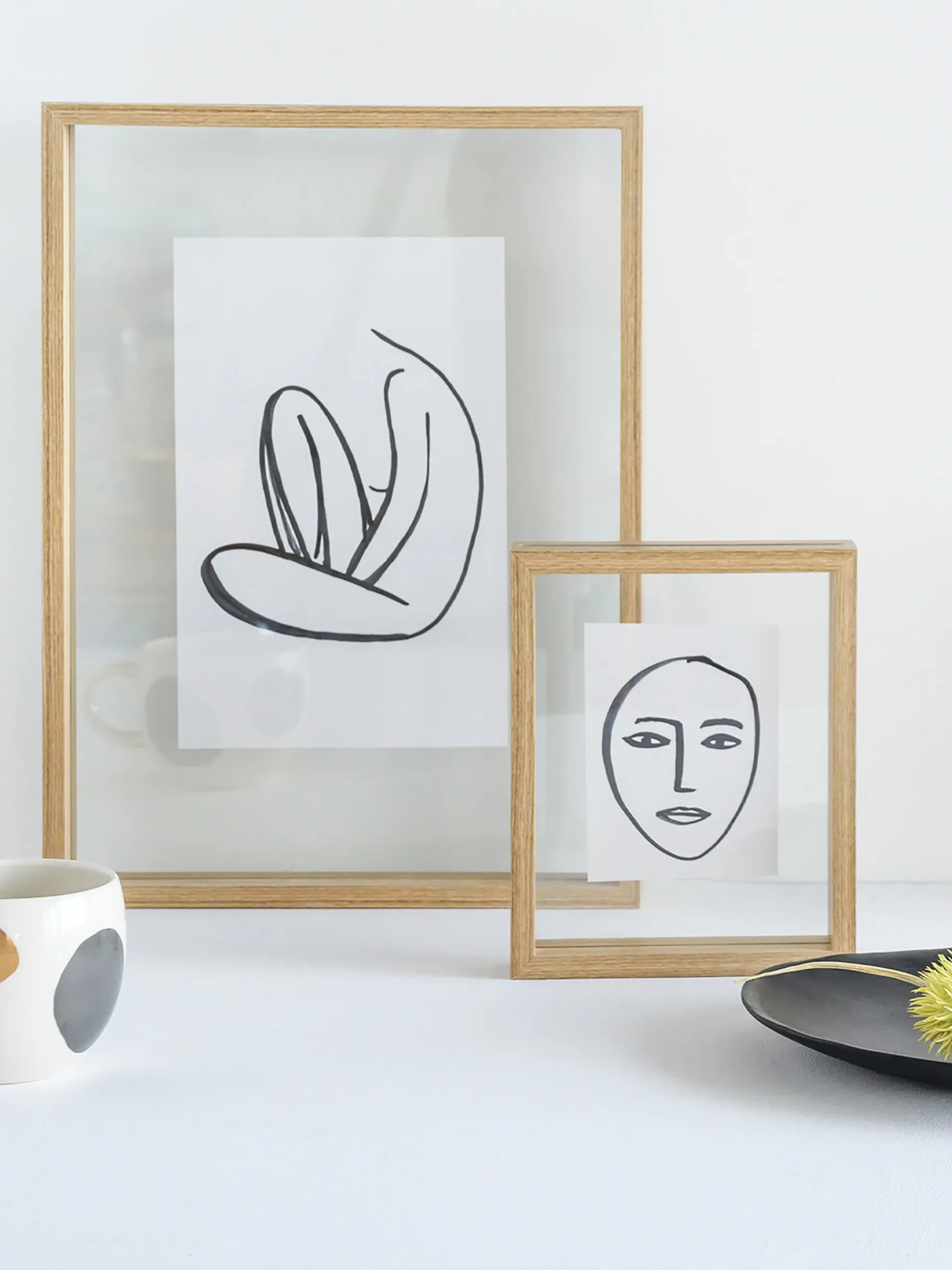 BENSIMON Objets Décoratifs<Cadre photo 30x40cm bois - urban nature culture NATUREL