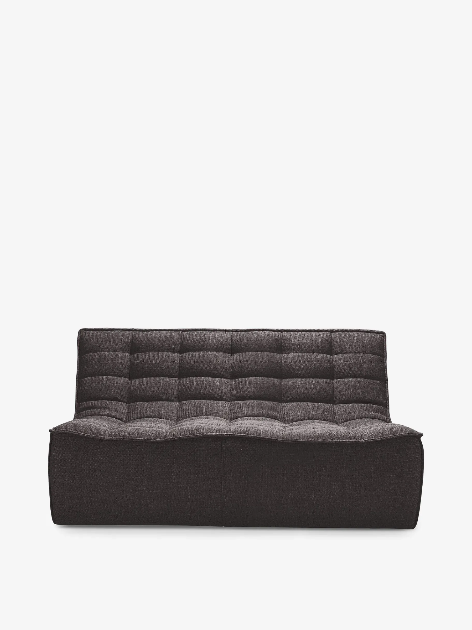 BENSIMON Fauteuils & Canapés<Canape n701 2 places jacques deneef anthracite - ethnicraft GRIS