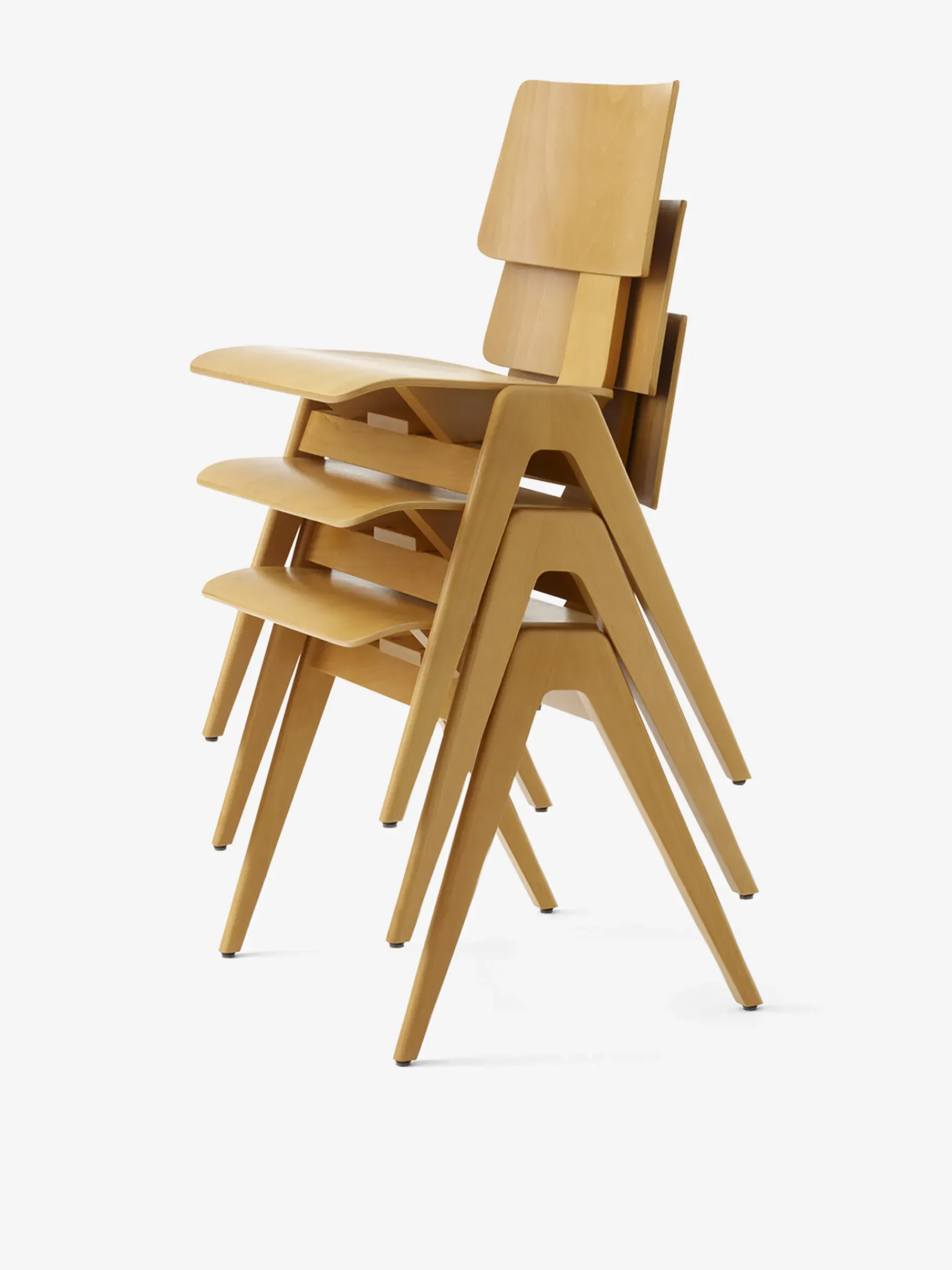 BENSIMON Chaises, Bancs & Tabourets<Chaise daystack rd1 robin day hetre - &tradition NATUREL
