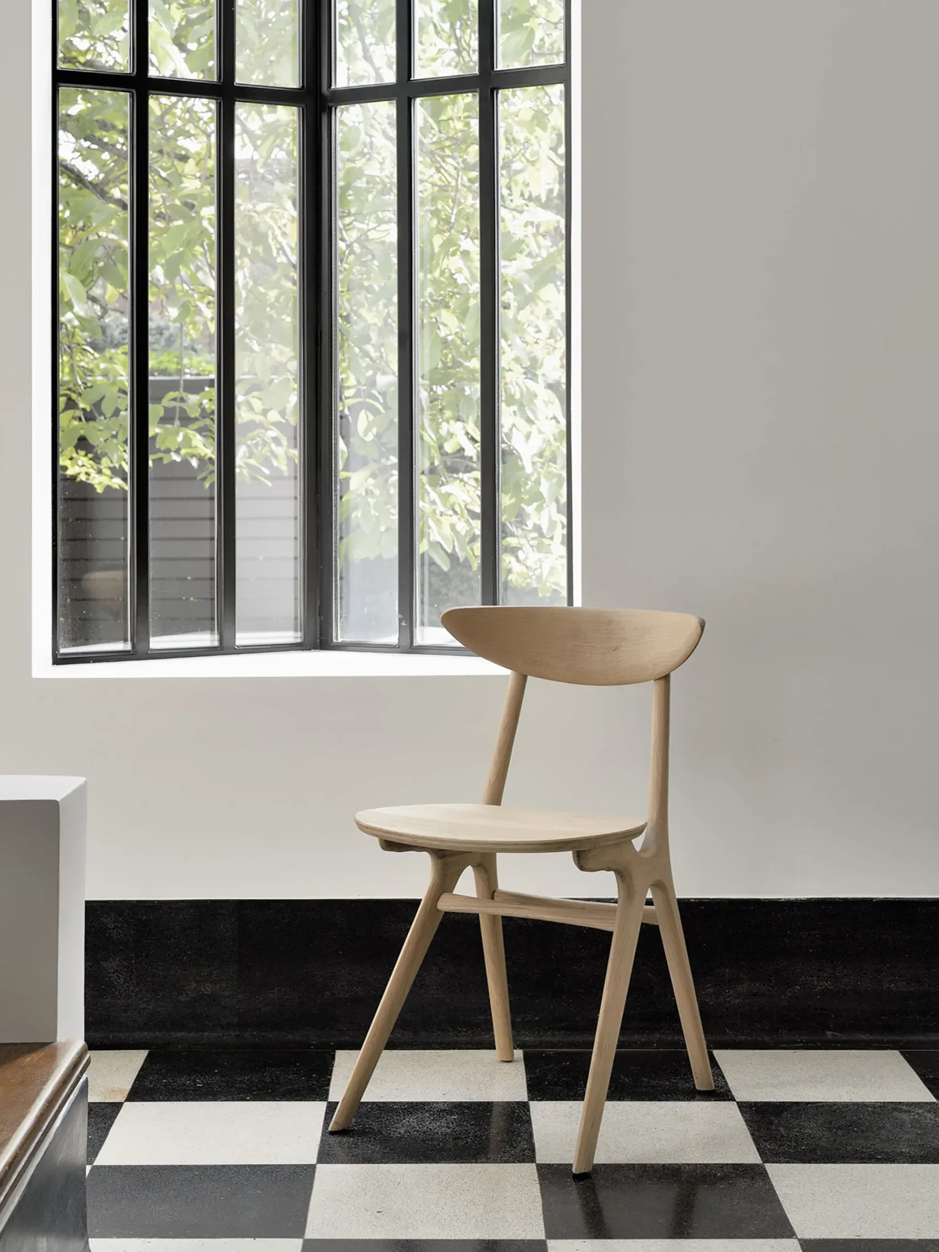 BENSIMON Chaises, Bancs & Tabourets<Chaise eye alain van havre bois chene massif - ethnicraft #ffffff