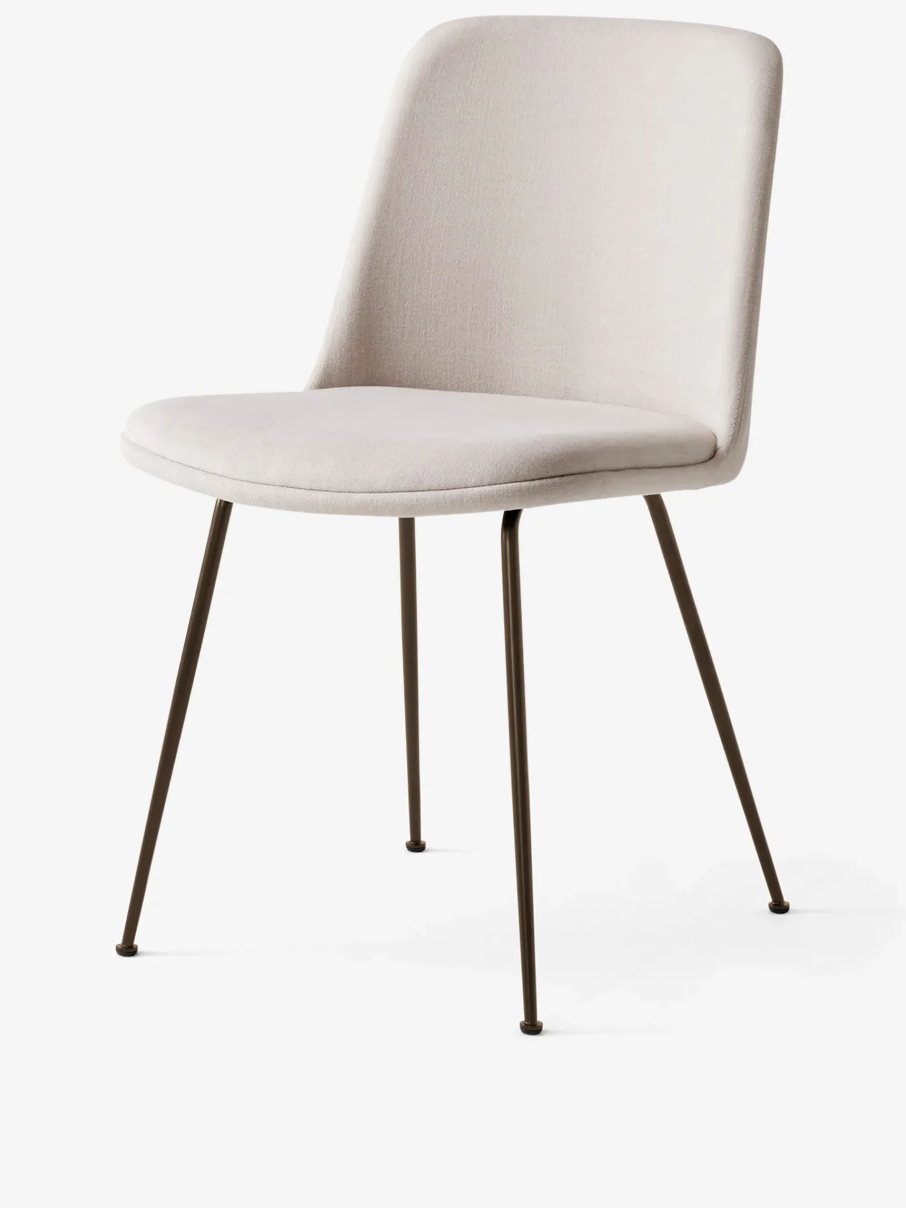 BENSIMON Chaises, Bancs & Tabourets<Chaise rely hee welling tissu pieds bronze - &tradition ECRU