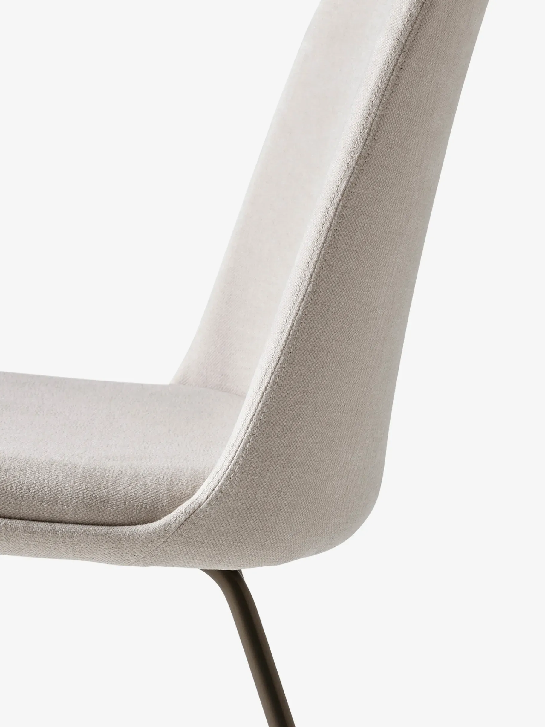 BENSIMON Chaises, Bancs & Tabourets<Chaise rely hee welling tissu pieds bronze - &tradition ECRU