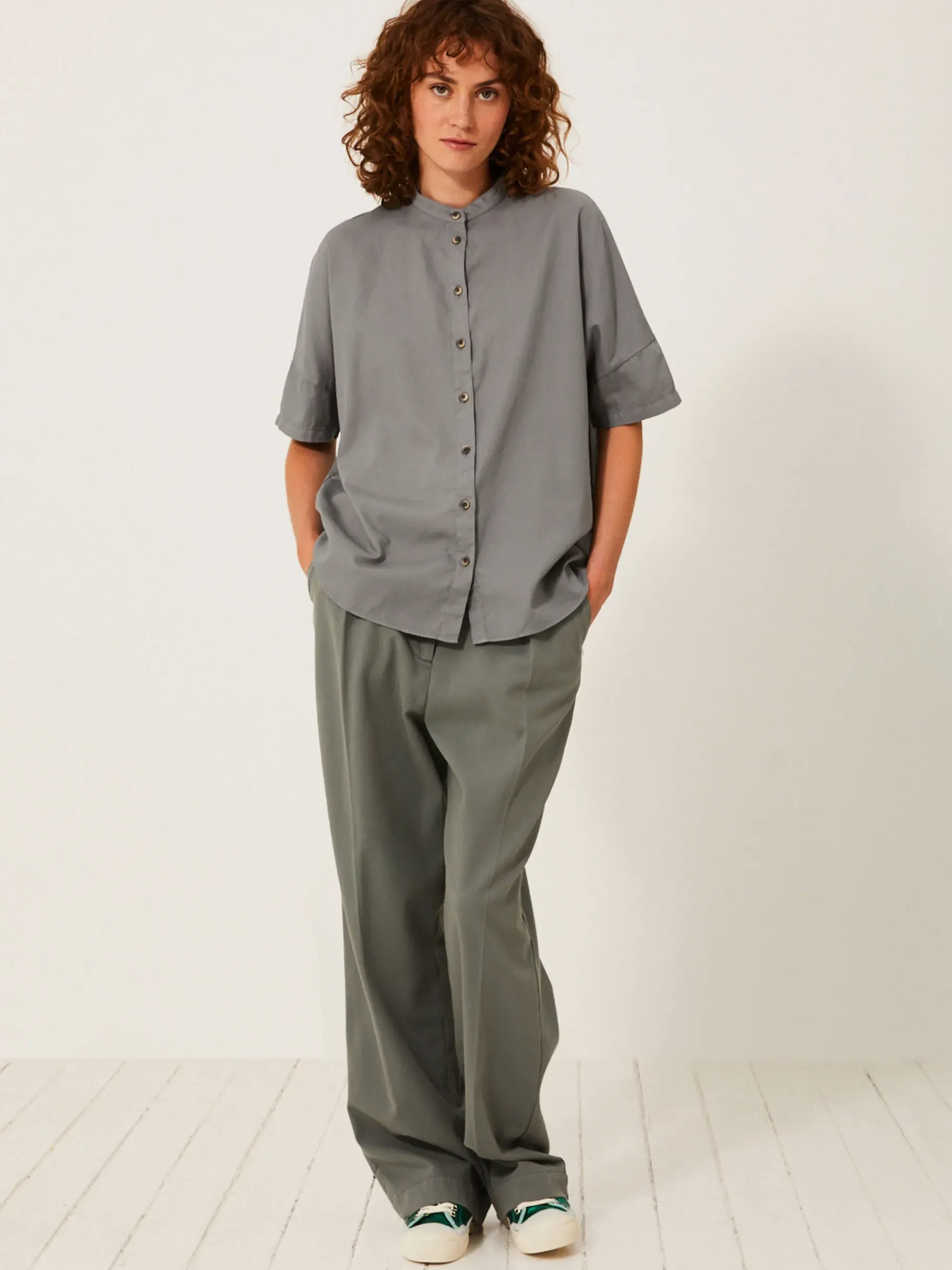 BENSIMON Tops & Chemises<Chemise lanica ARDOISE