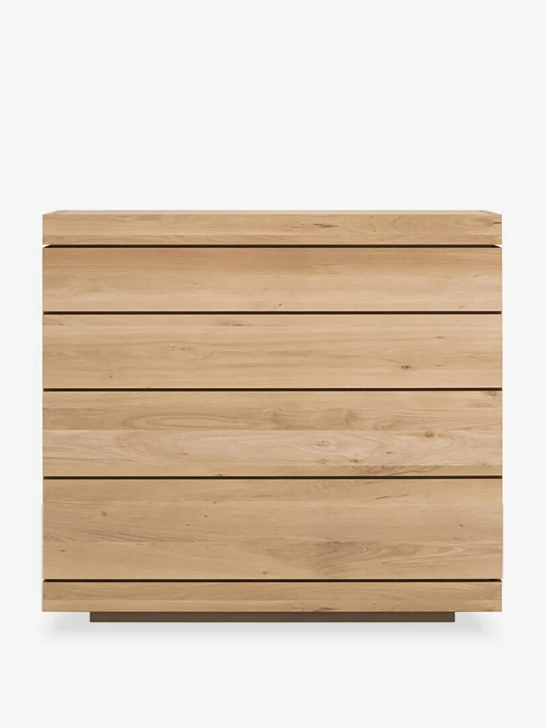 BENSIMON Rangement<Commode burger 4 tiroirs chene massif - ethnicraft #ffffff