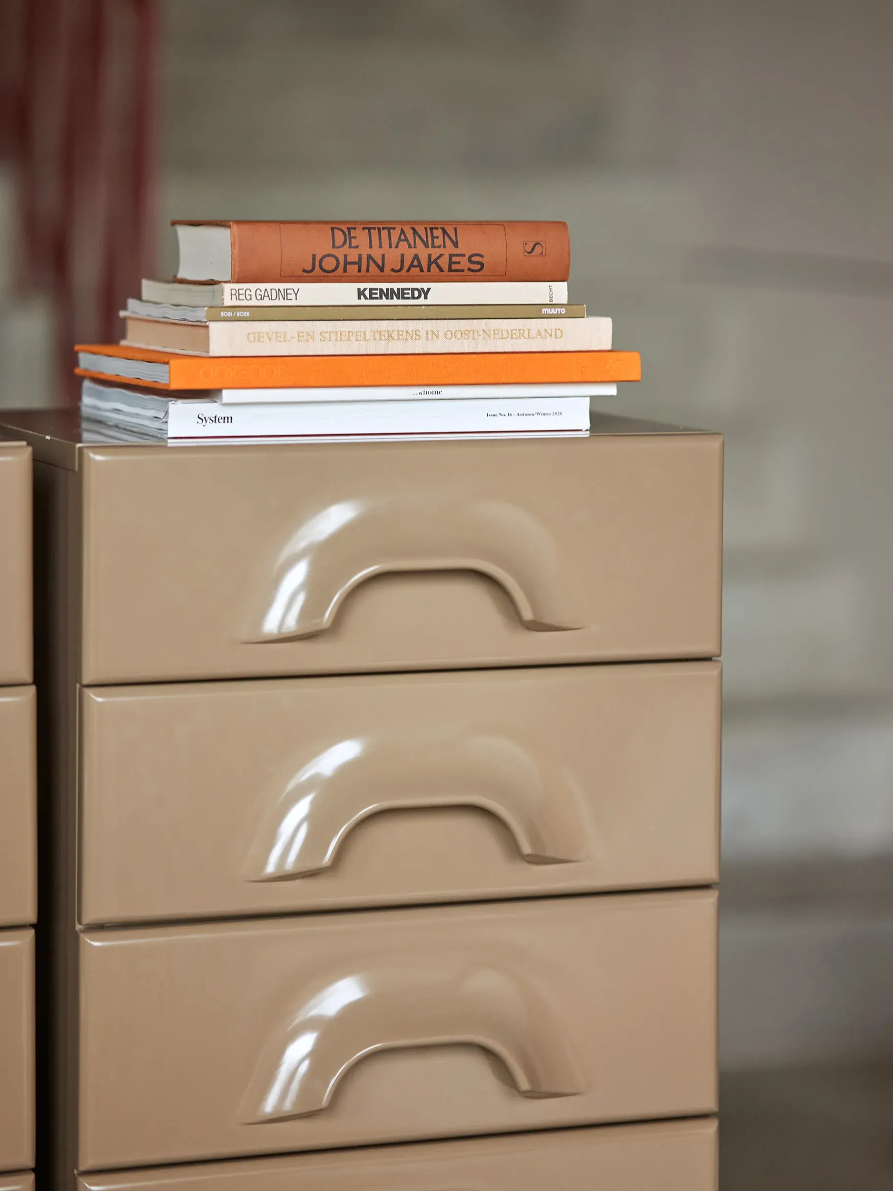 BENSIMON Rangement<Commode rangement 8 tiroirs ecru - hk living CREME