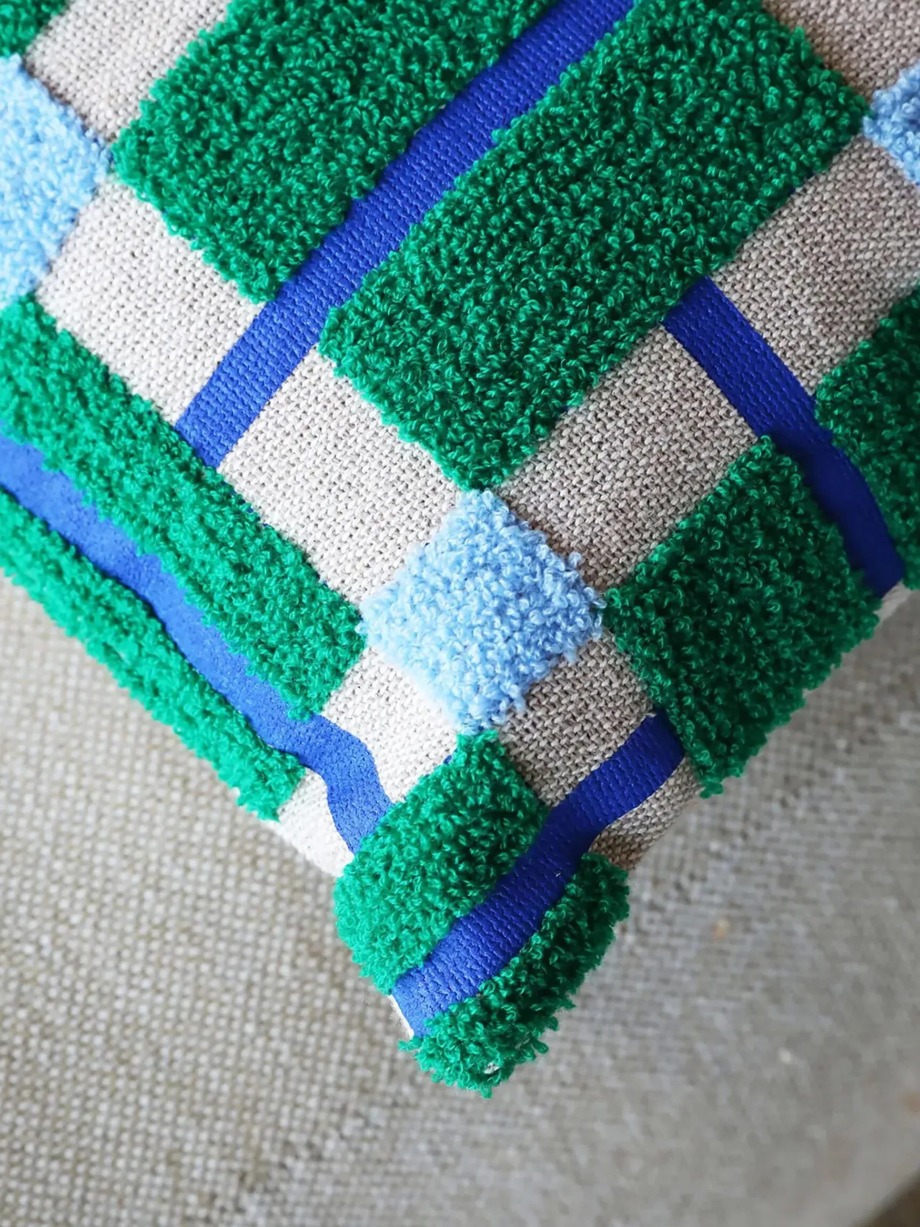 BENSIMON Coussins<Coussin plano 40x40cm - &klevering VERT