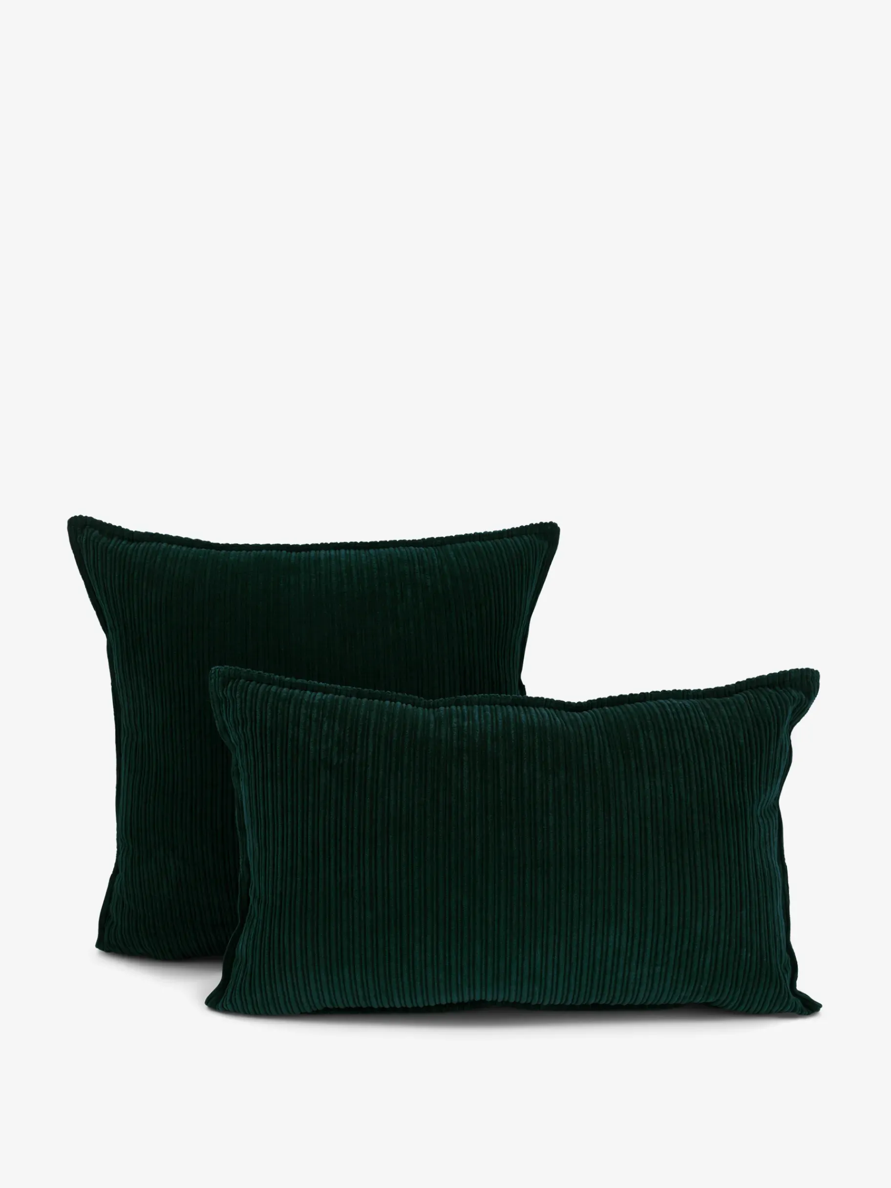 BENSIMON Coussins|Coussins<Coussin roy 45x45 velours cotele vert PIN