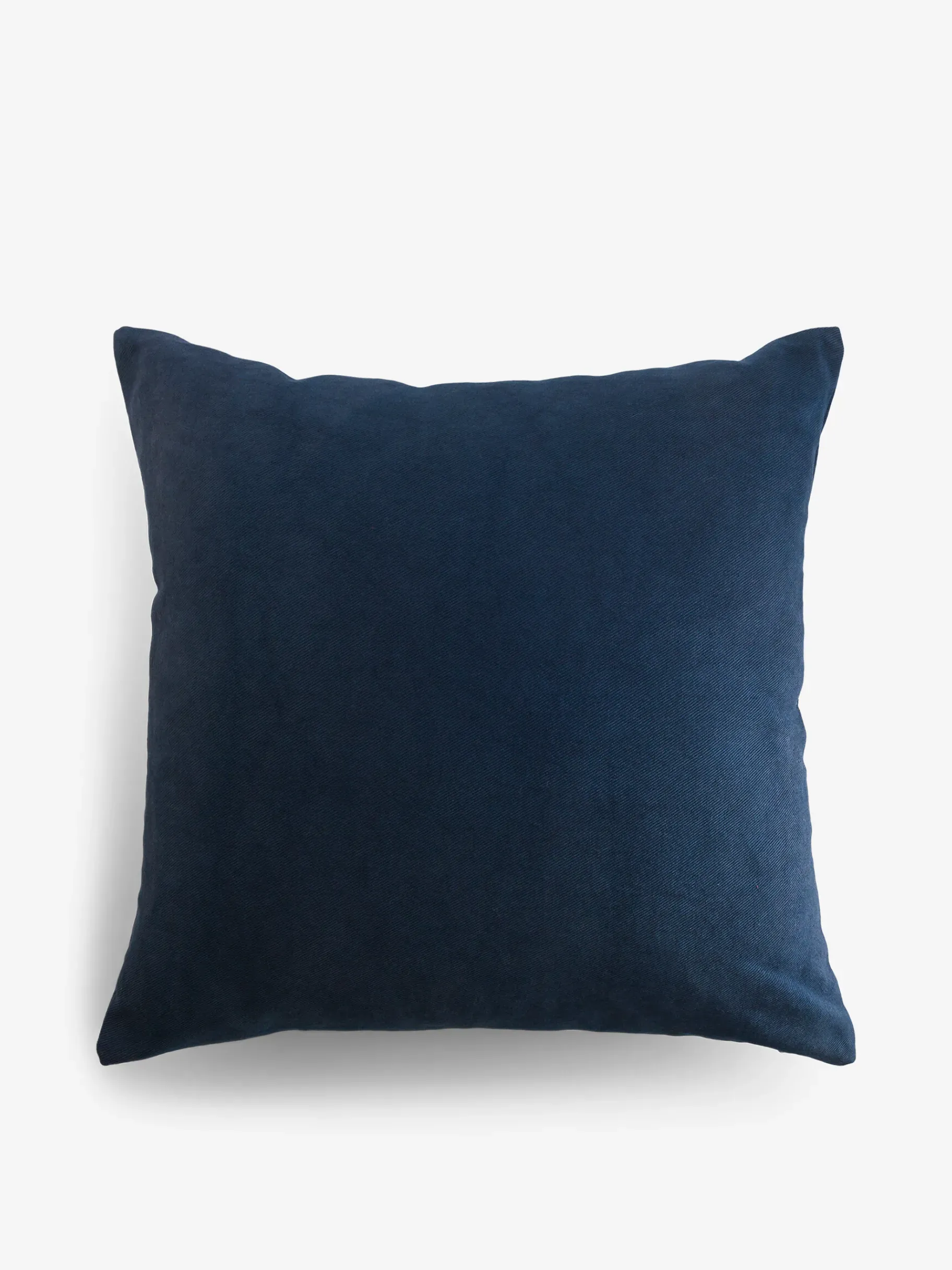 BENSIMON Coussins|Coussins<Coussin uni coton flamme petrole 45x45 BLEU PETROLE
