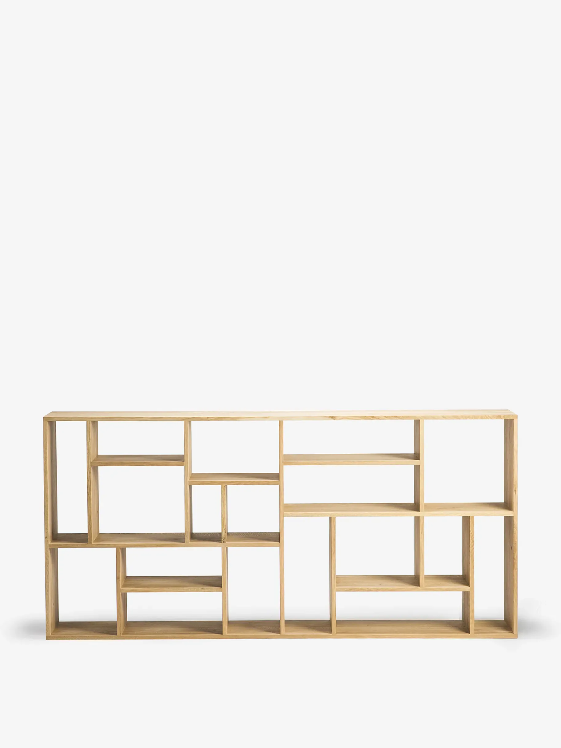 BENSIMON Rangement<Etagere m rack medium chene massif 104x30x219 cm - ethnicraft #ffffff