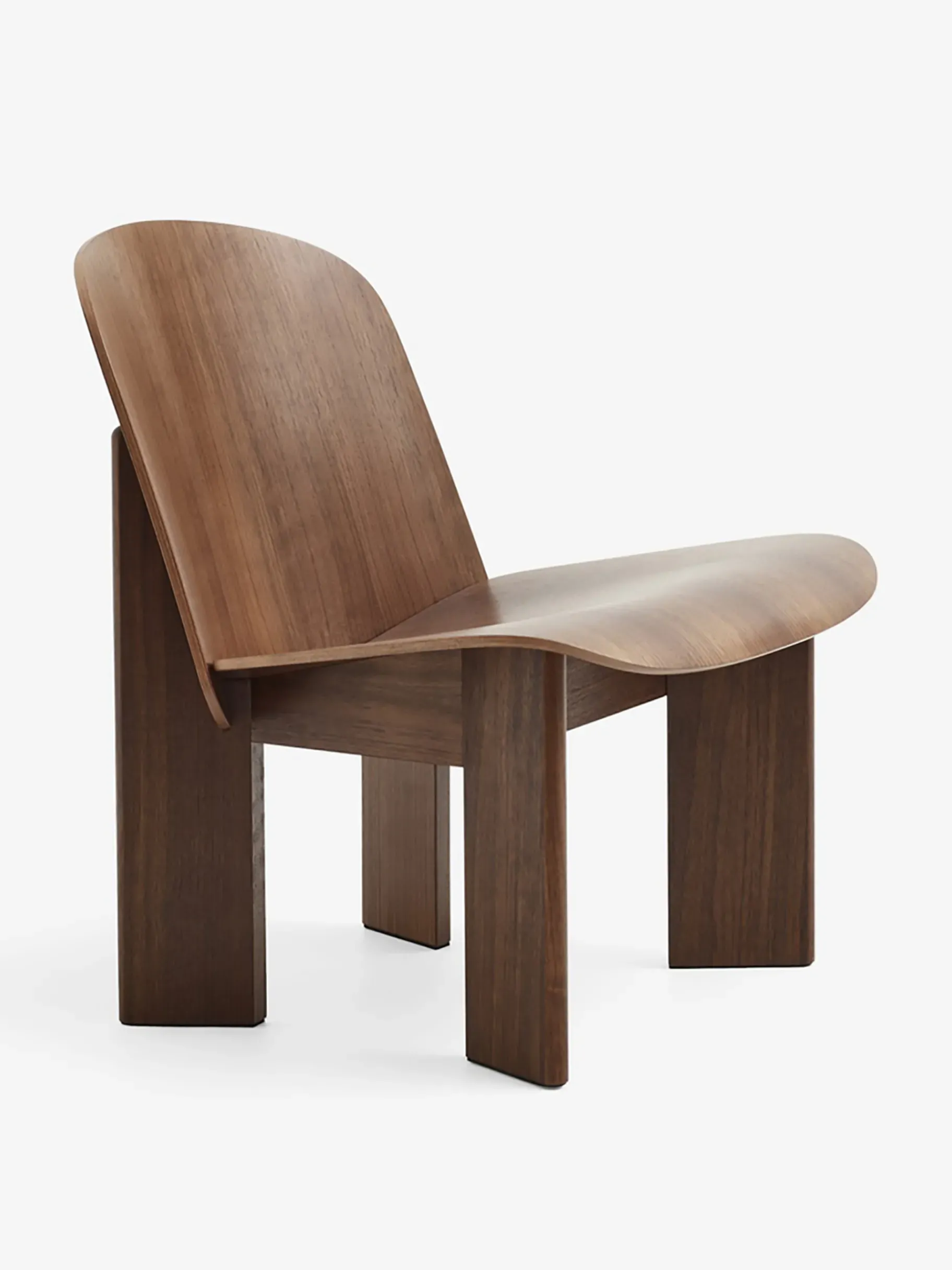 BENSIMON Fauteuils & Canapés<Fauteuil chisel andreas bergsaker bois contreplaque de noyer - hay NATUREL