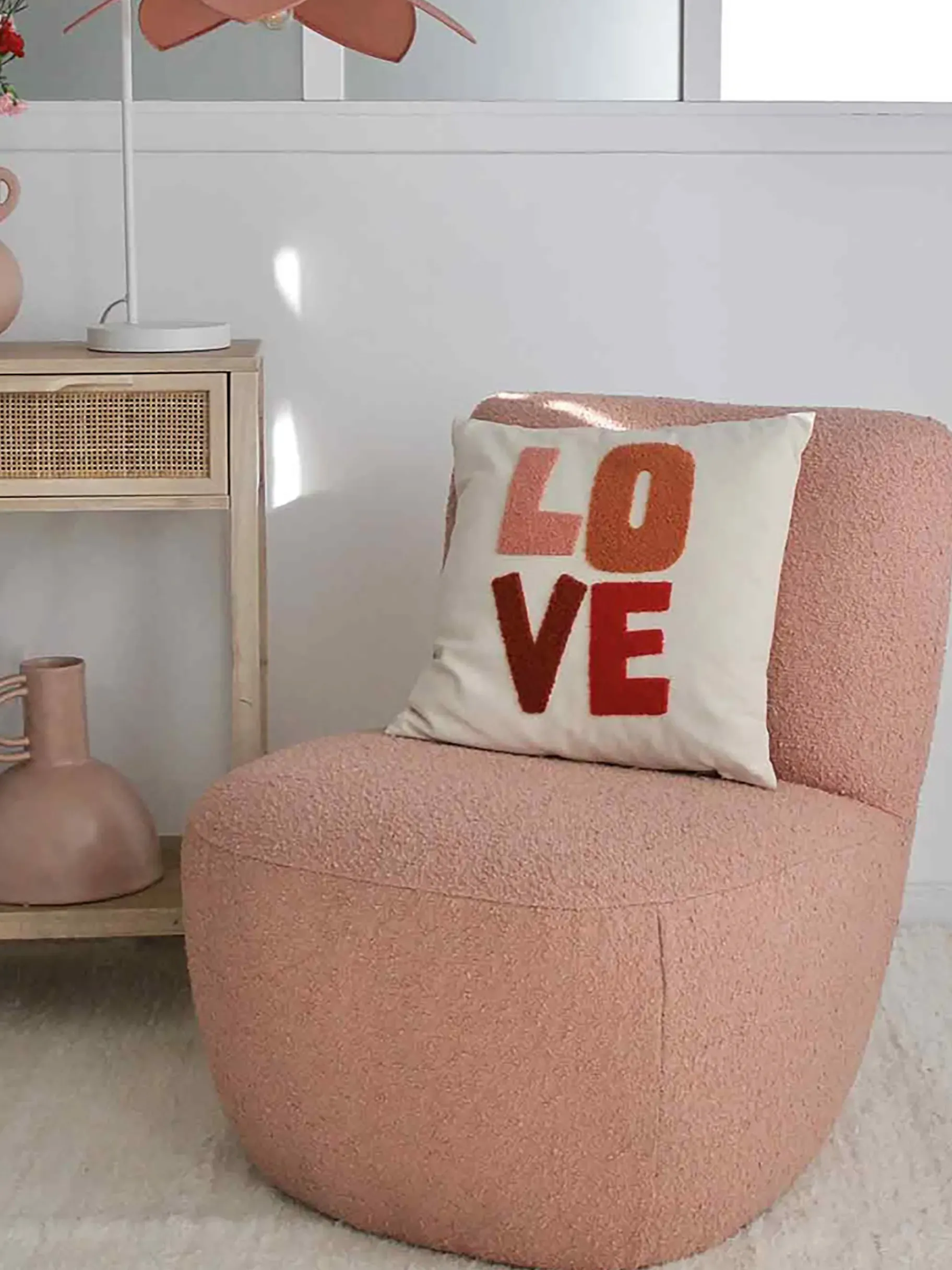 BENSIMON Fauteuils & Canapés<Fauteuil petty collection rose - opjet #ffffff