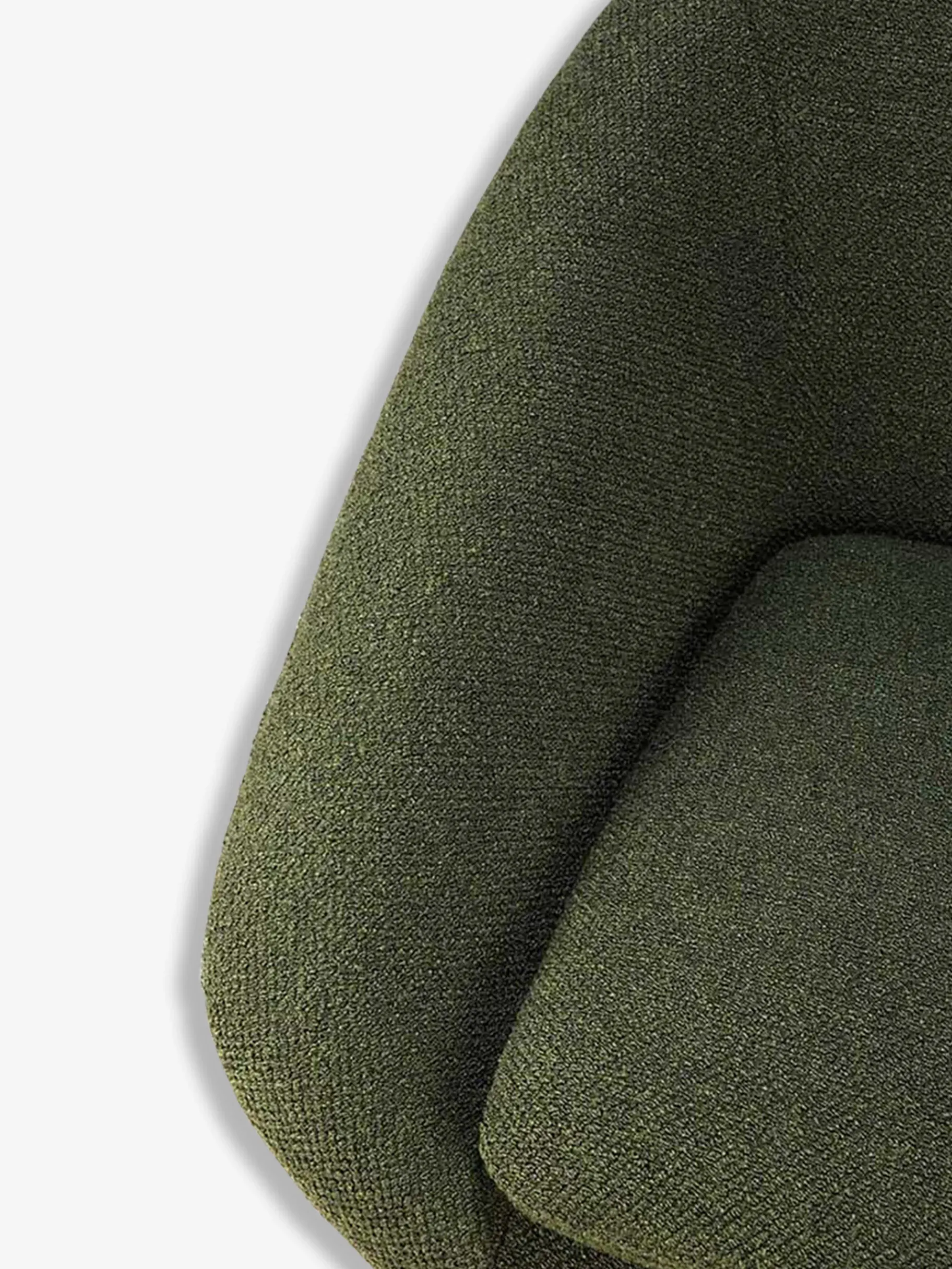 BENSIMON Fauteuils & Canapés<Fauteuil rembourre barrow jacque deneef - ethnicraft VERT