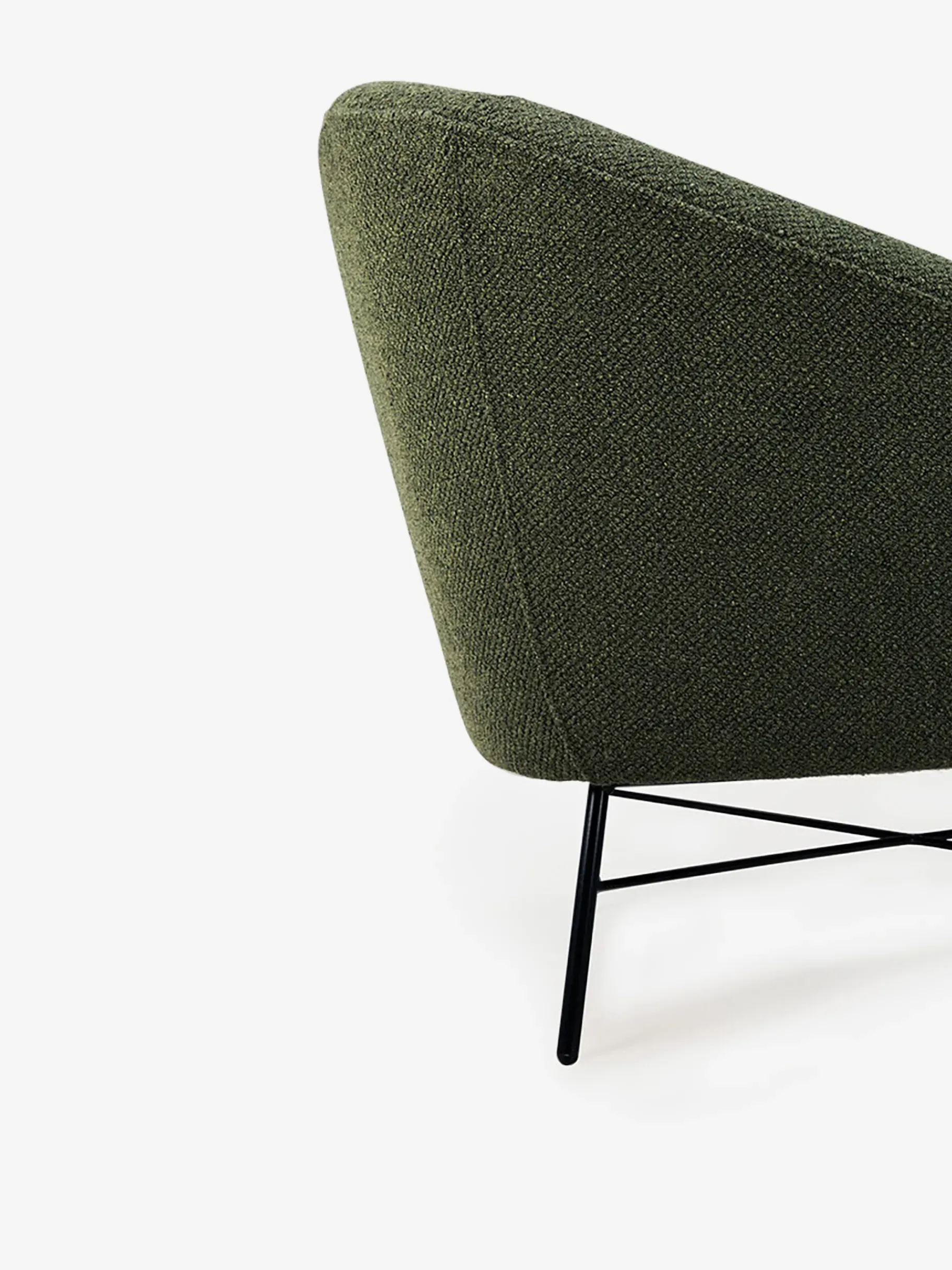 BENSIMON Fauteuils & Canapés<Fauteuil rembourre barrow jacque deneef - ethnicraft VERT
