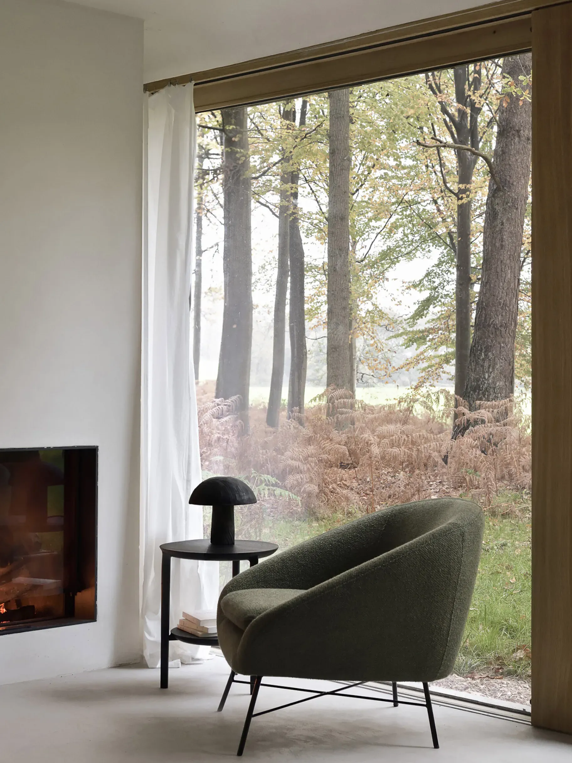 BENSIMON Fauteuils & Canapés<Fauteuil rembourre barrow jacque deneef - ethnicraft VERT