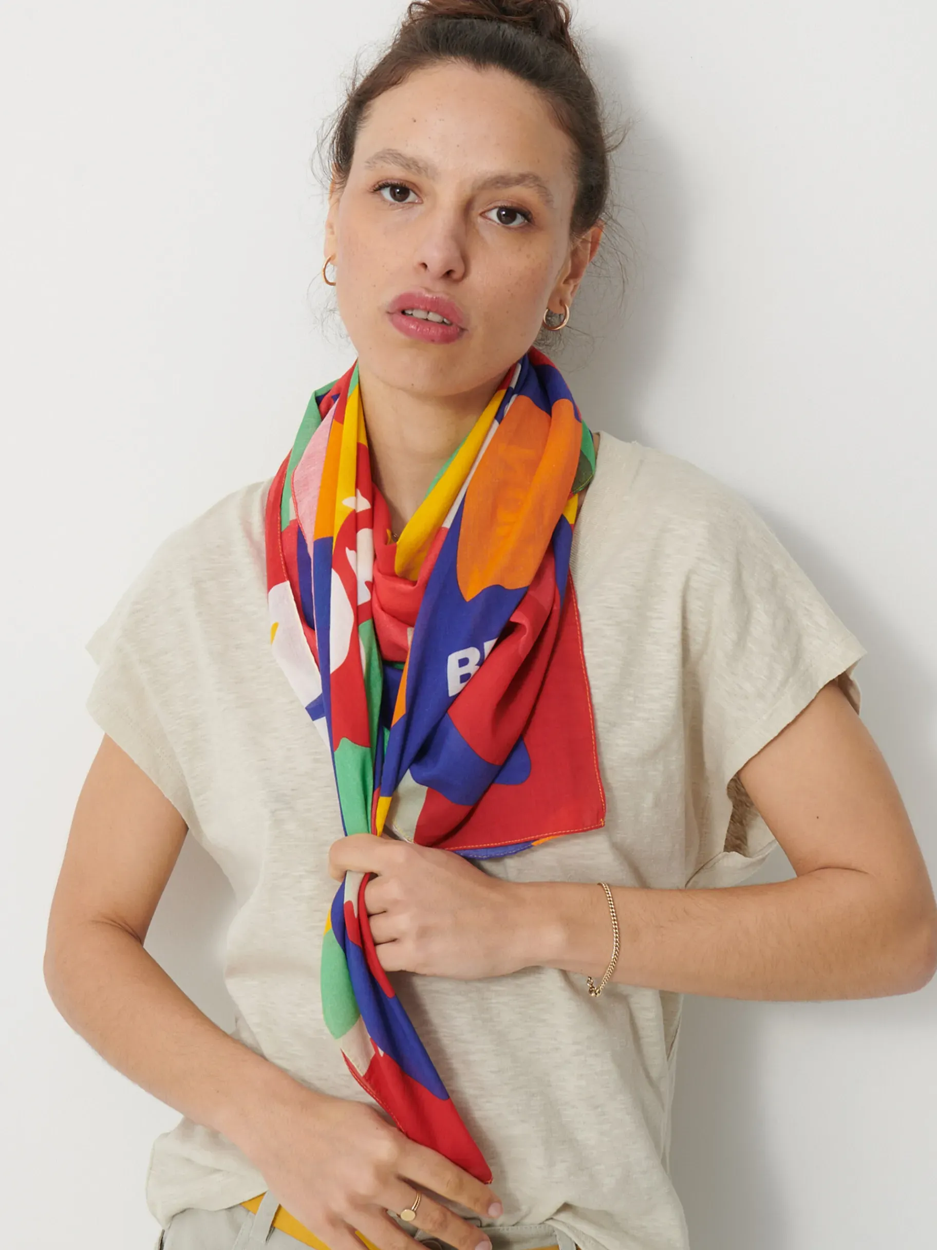 BENSIMON Accessoires<Foulard carre he'e nalu MULTICOLORE