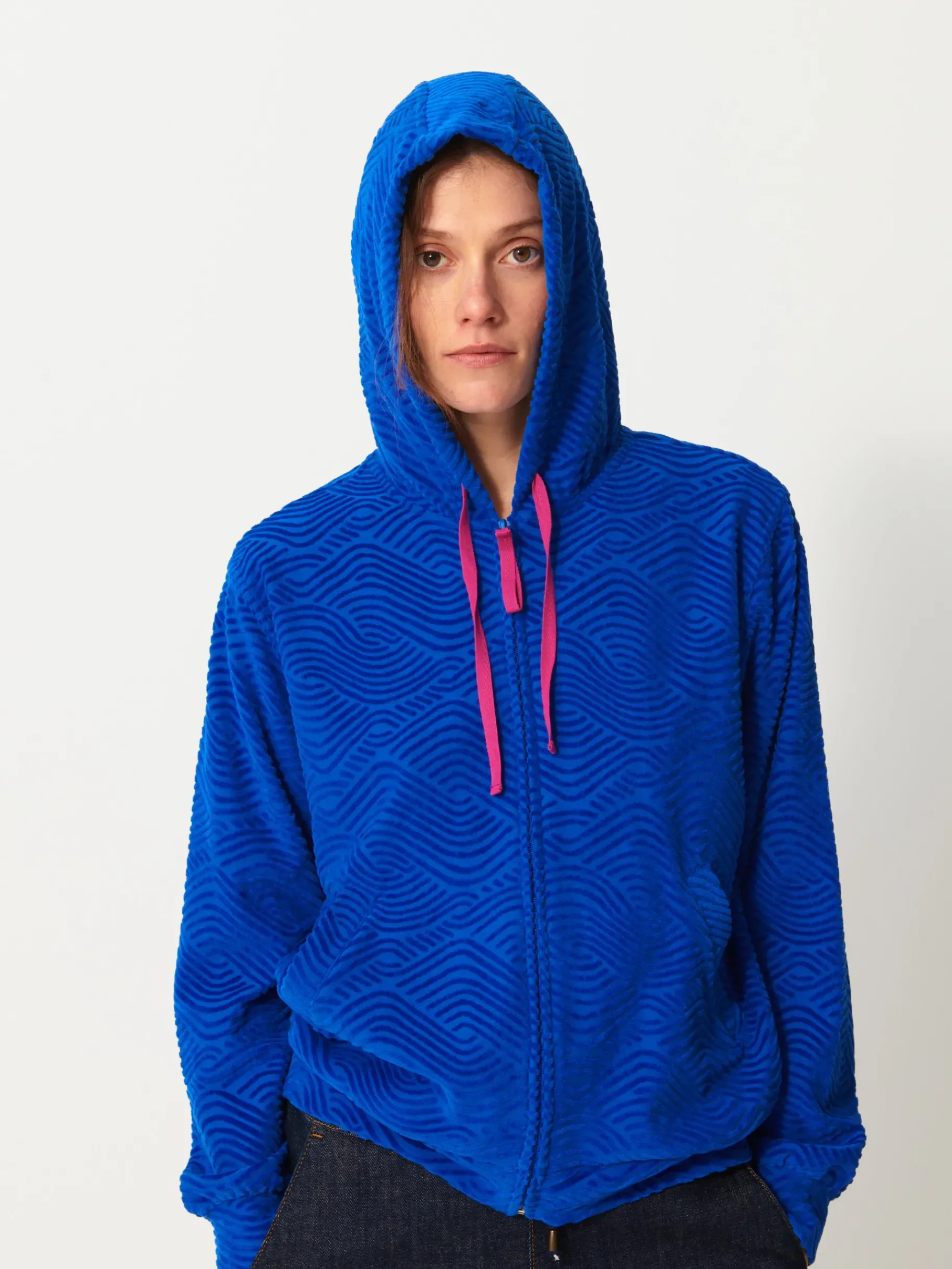 BENSIMON Pulls, Sweats & Gilets<Gilet marcus BLEU VIF