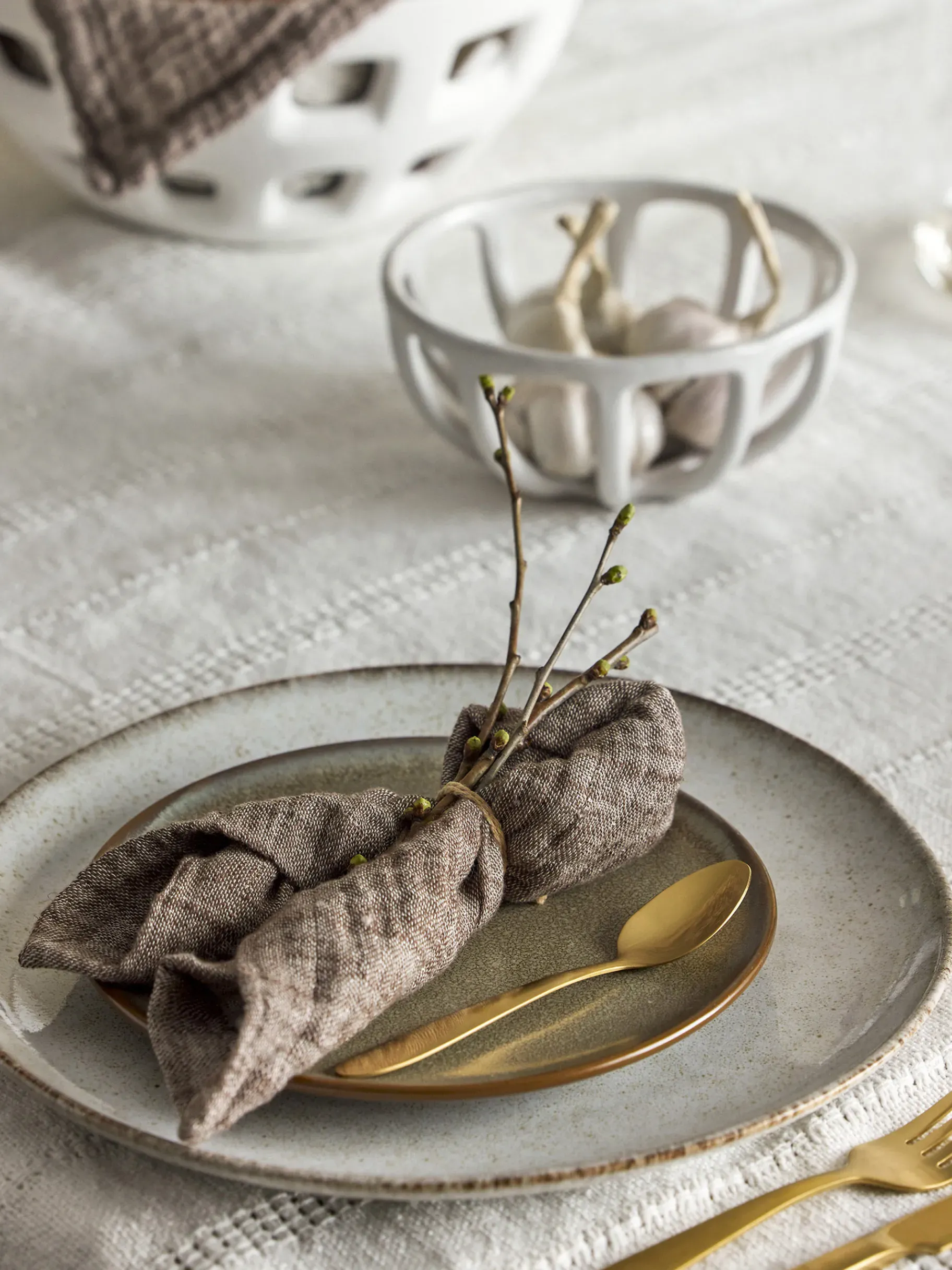 BENSIMON Assiettes<Grande assiette raw gres - bloo... NATUREL