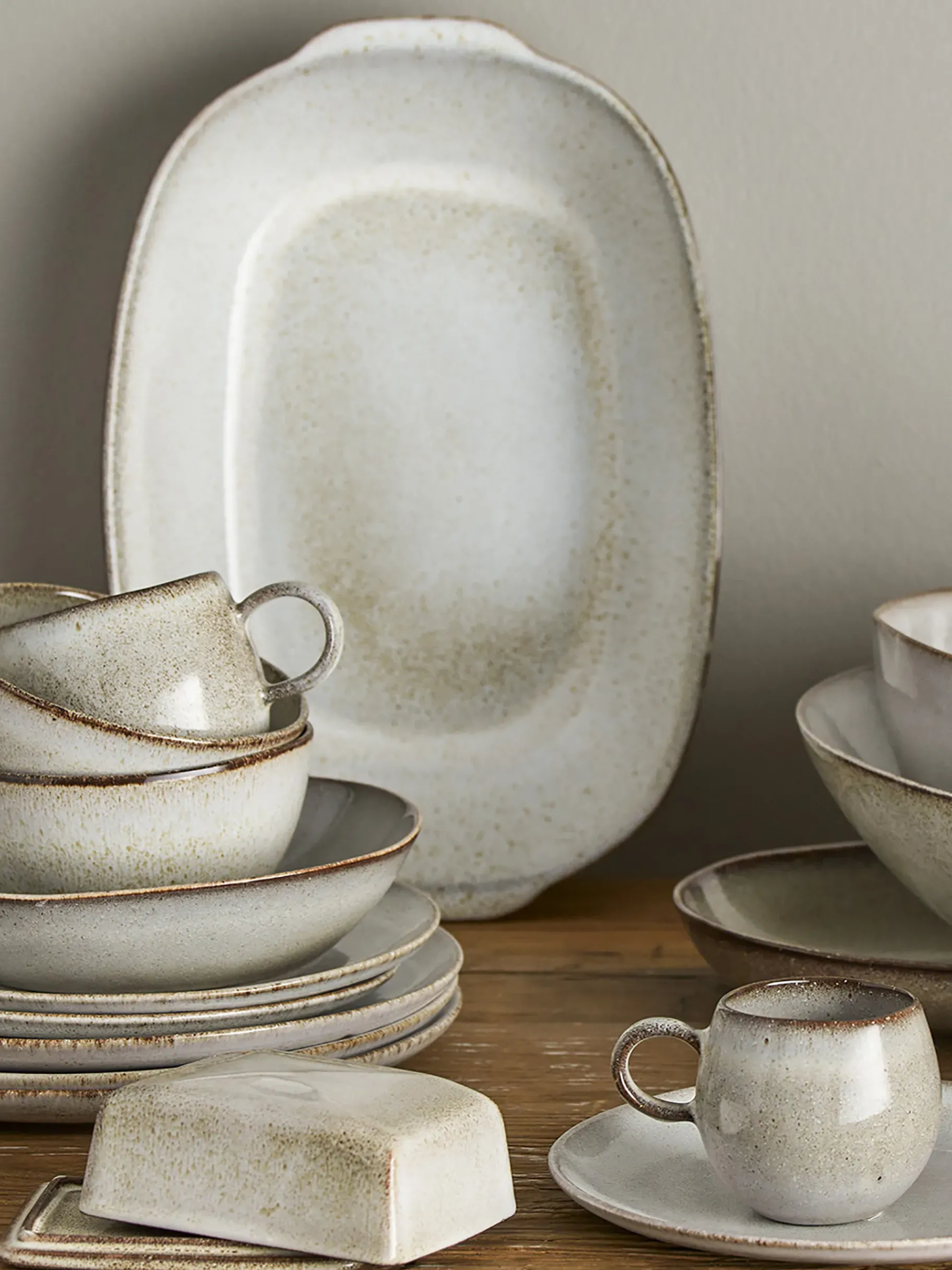 BENSIMON Assiettes<Grande assiette raw gres - bloo... NATUREL