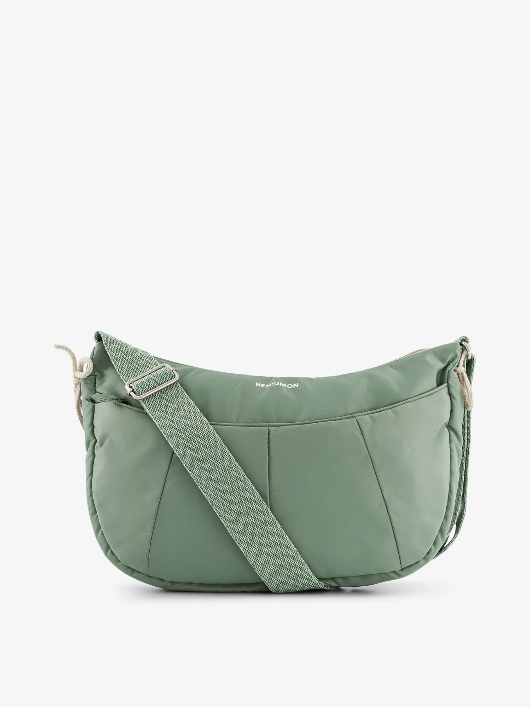 BENSIMON Sacs Porté Épaule<Half moon bag SAUGE