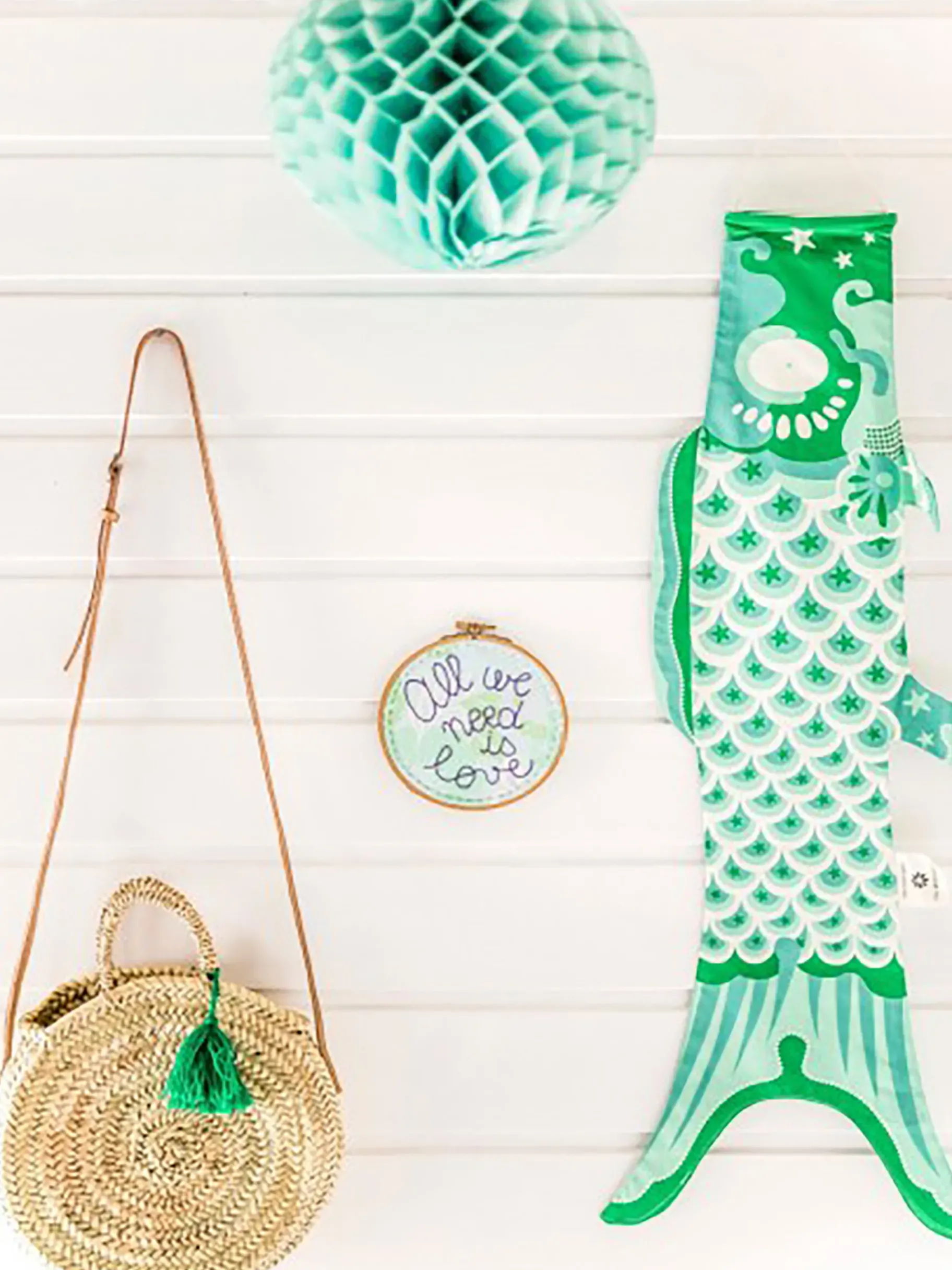 BENSIMON Objets Décoratifs<Koinobori m - malmo TURQUOISE