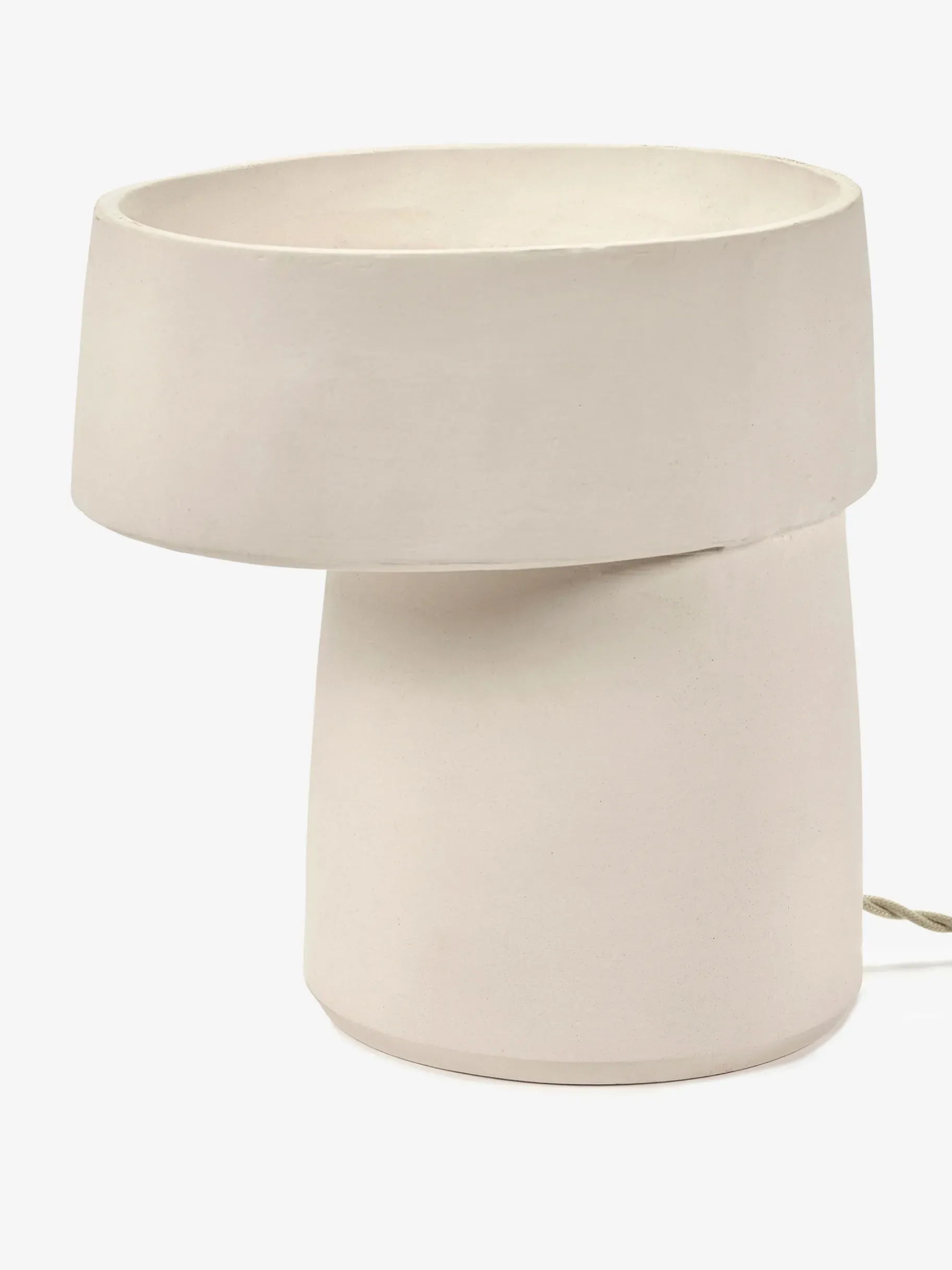 BENSIMON Lampes À Poser<Lampe a poser ceramique rome blanc - serax BEIGE