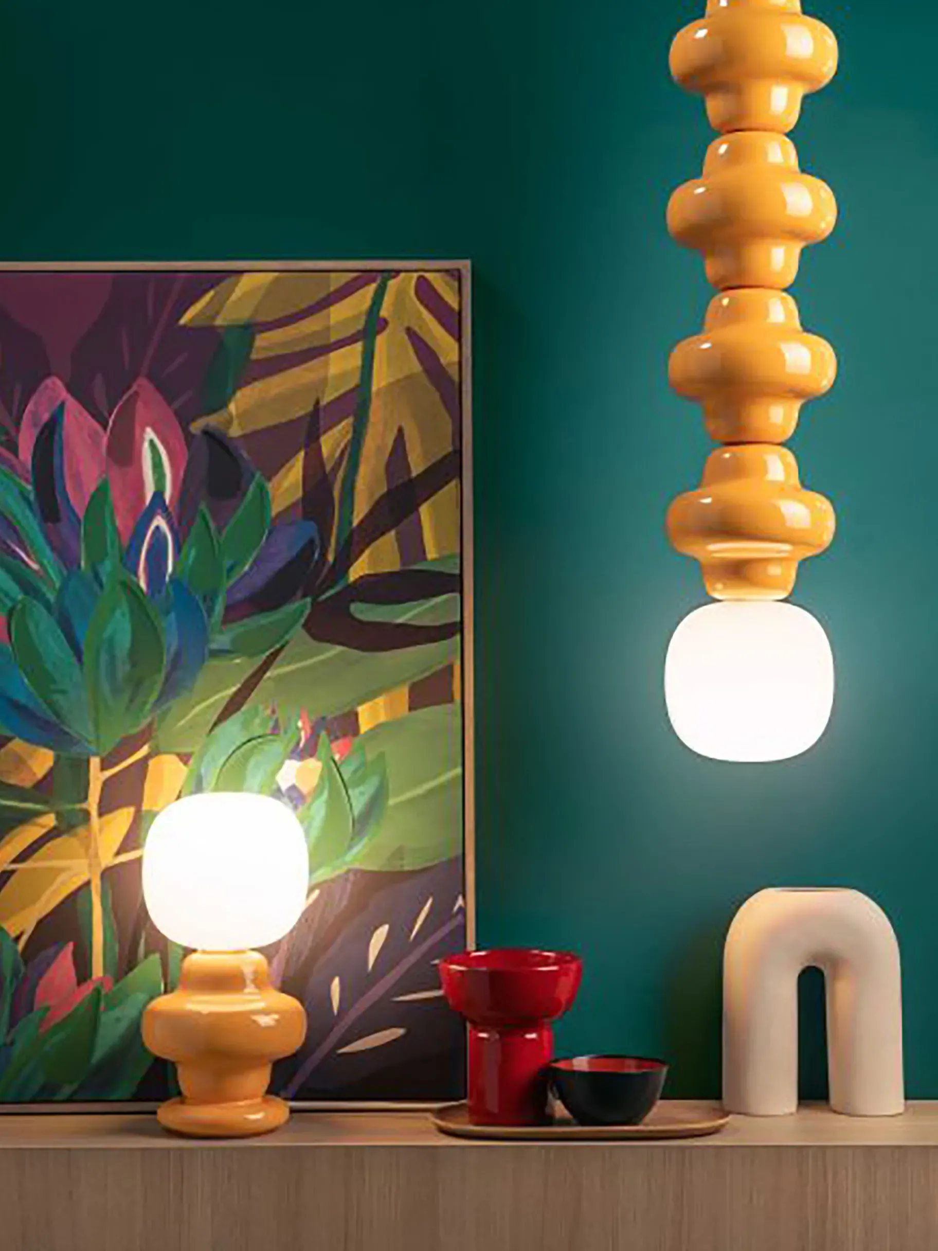 BENSIMON Lampes À Poser<Lampe a poser copacabana - ferroluce CURRY