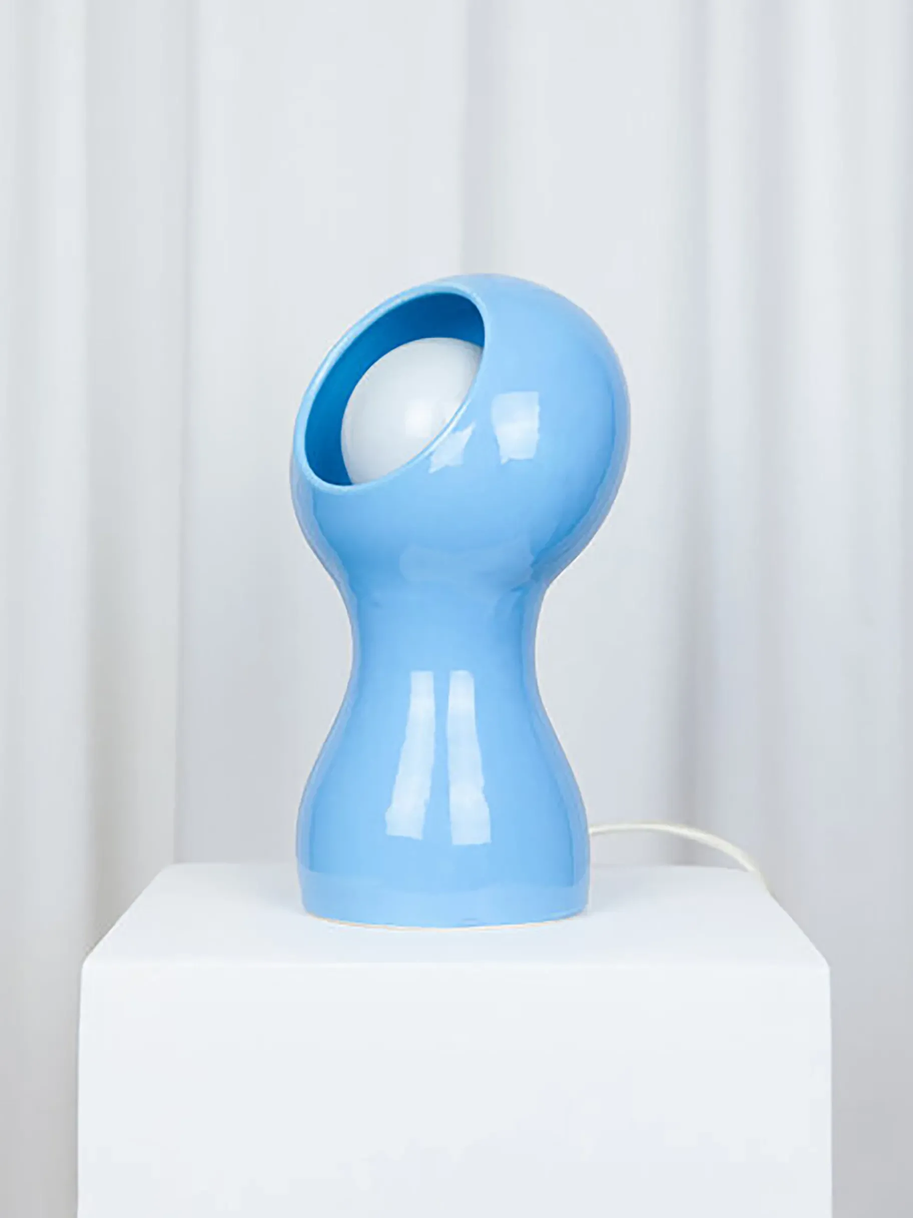 BENSIMON Lampes À Poser<Lampe a poser glob bleu - lola mayeras BLEU CLAIR