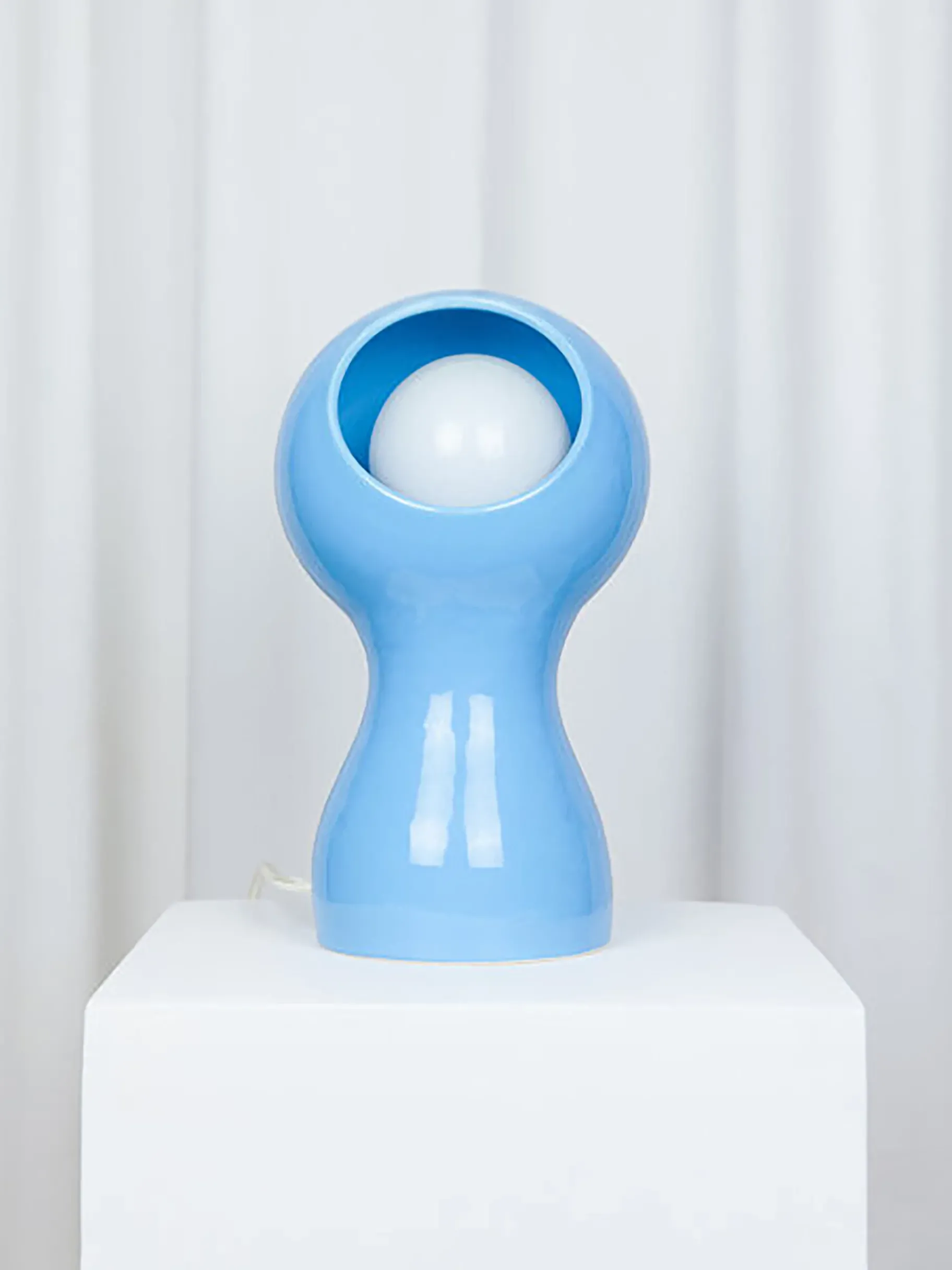 BENSIMON Lampes À Poser<Lampe a poser glob bleu - lola mayeras BLEU CLAIR