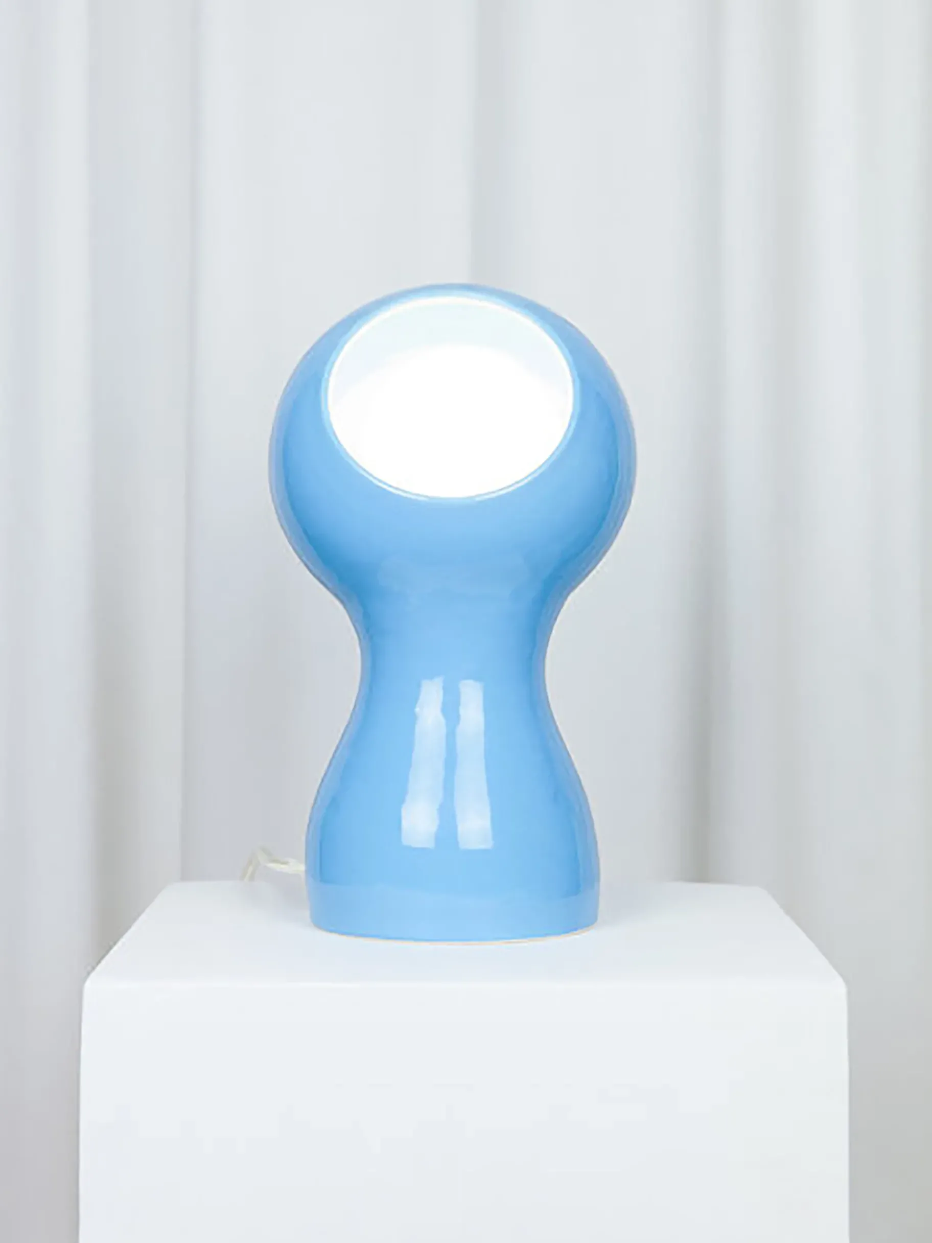 BENSIMON Lampes À Poser<Lampe a poser glob bleu - lola mayeras BLEU CLAIR