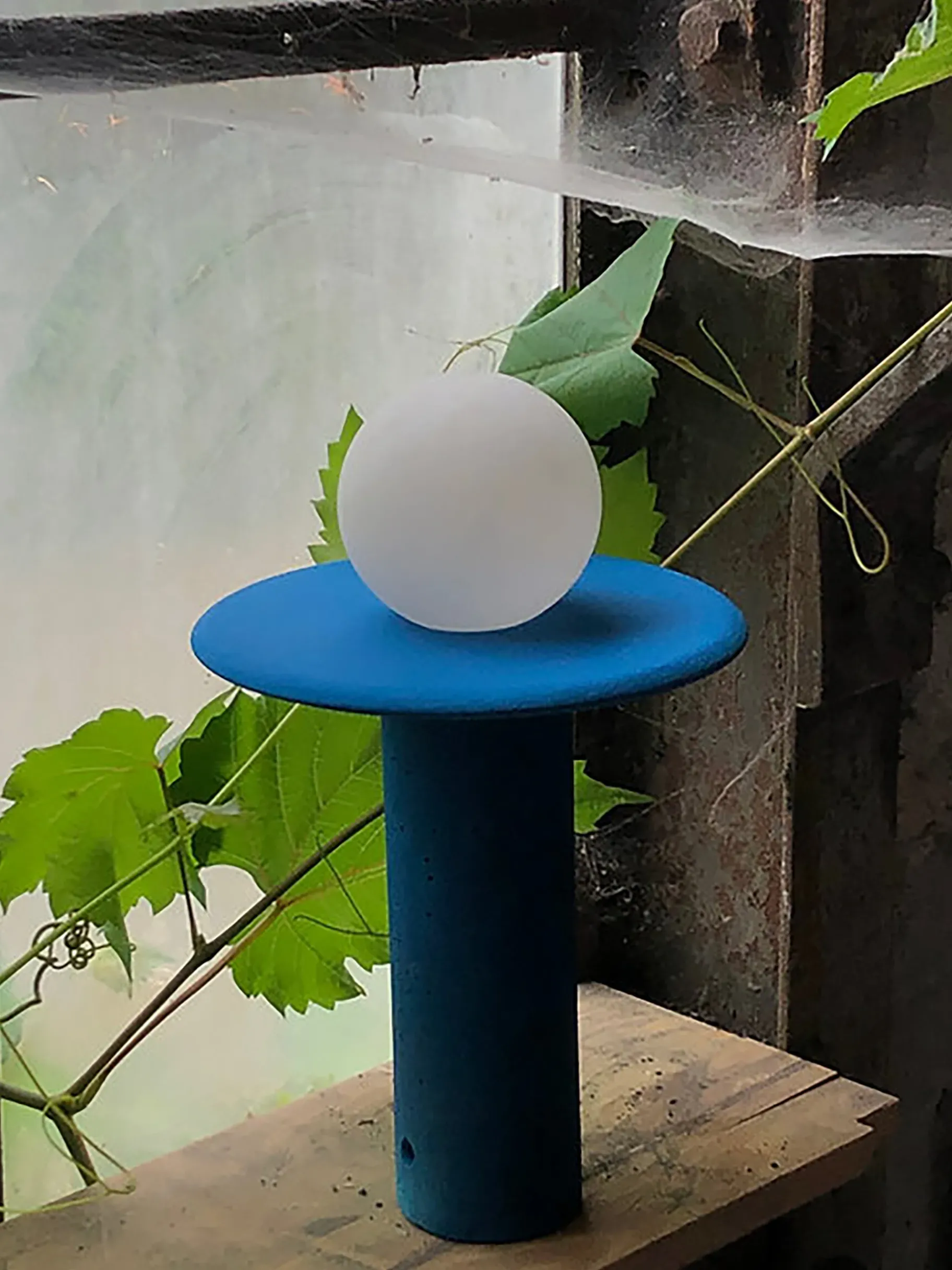 BENSIMON Lampes À Poser<Lampe a poser halo roi h18 - moodli... BLEU